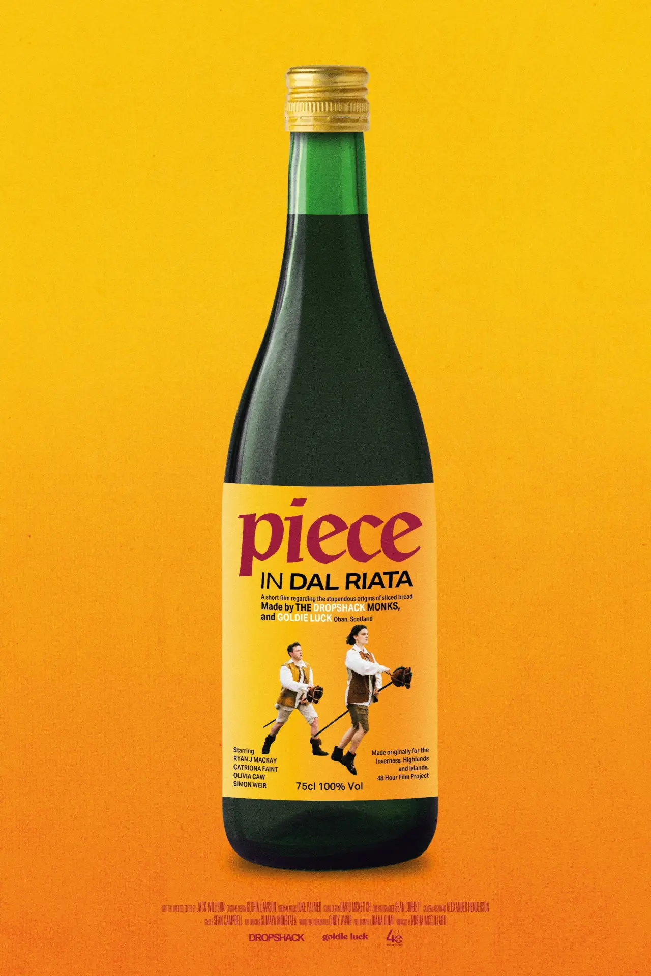 Movie poster "Piece in Dal Riata"