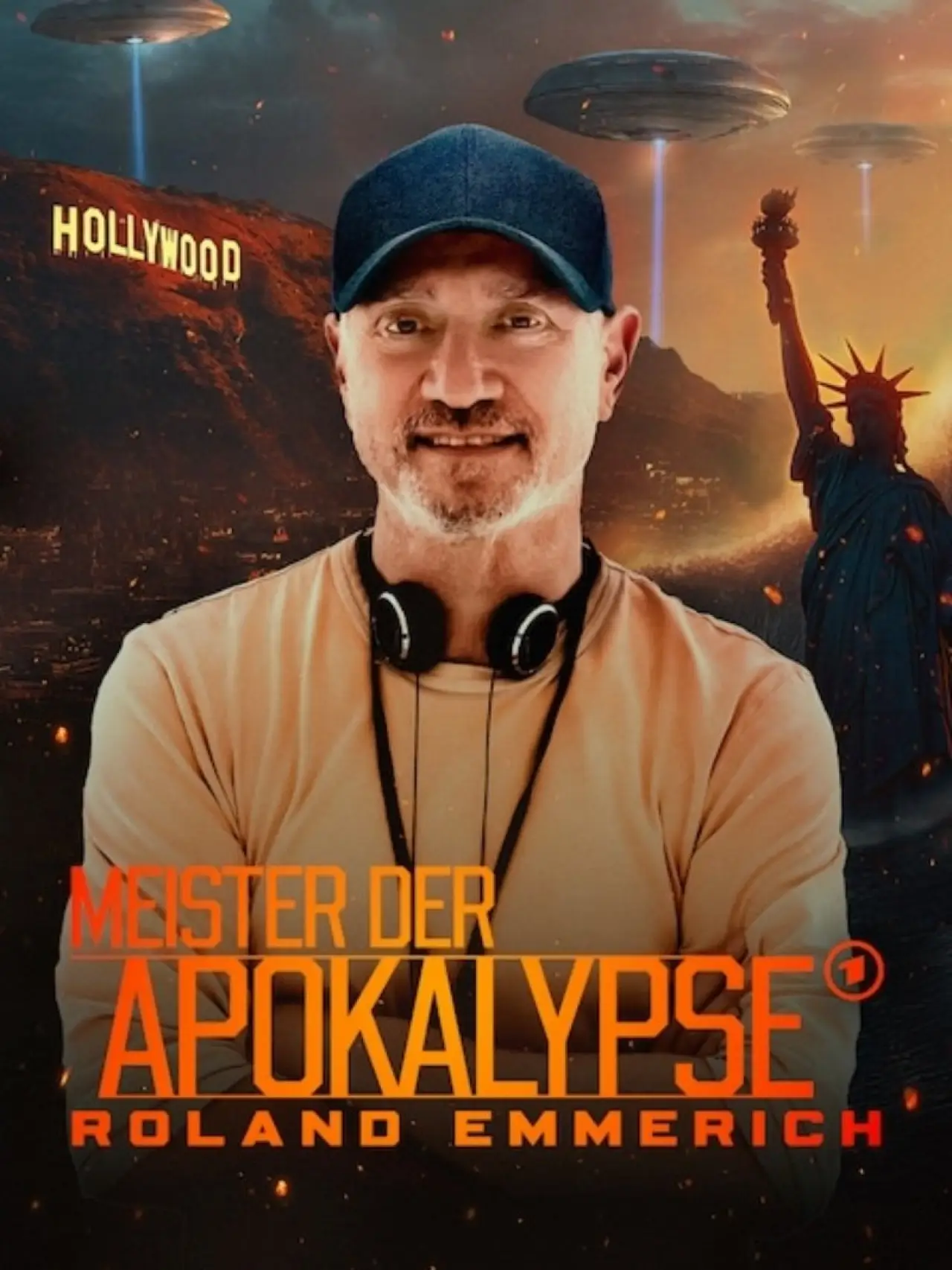 Movie poster "Meister der Apokalypse - Roland Emmerich"