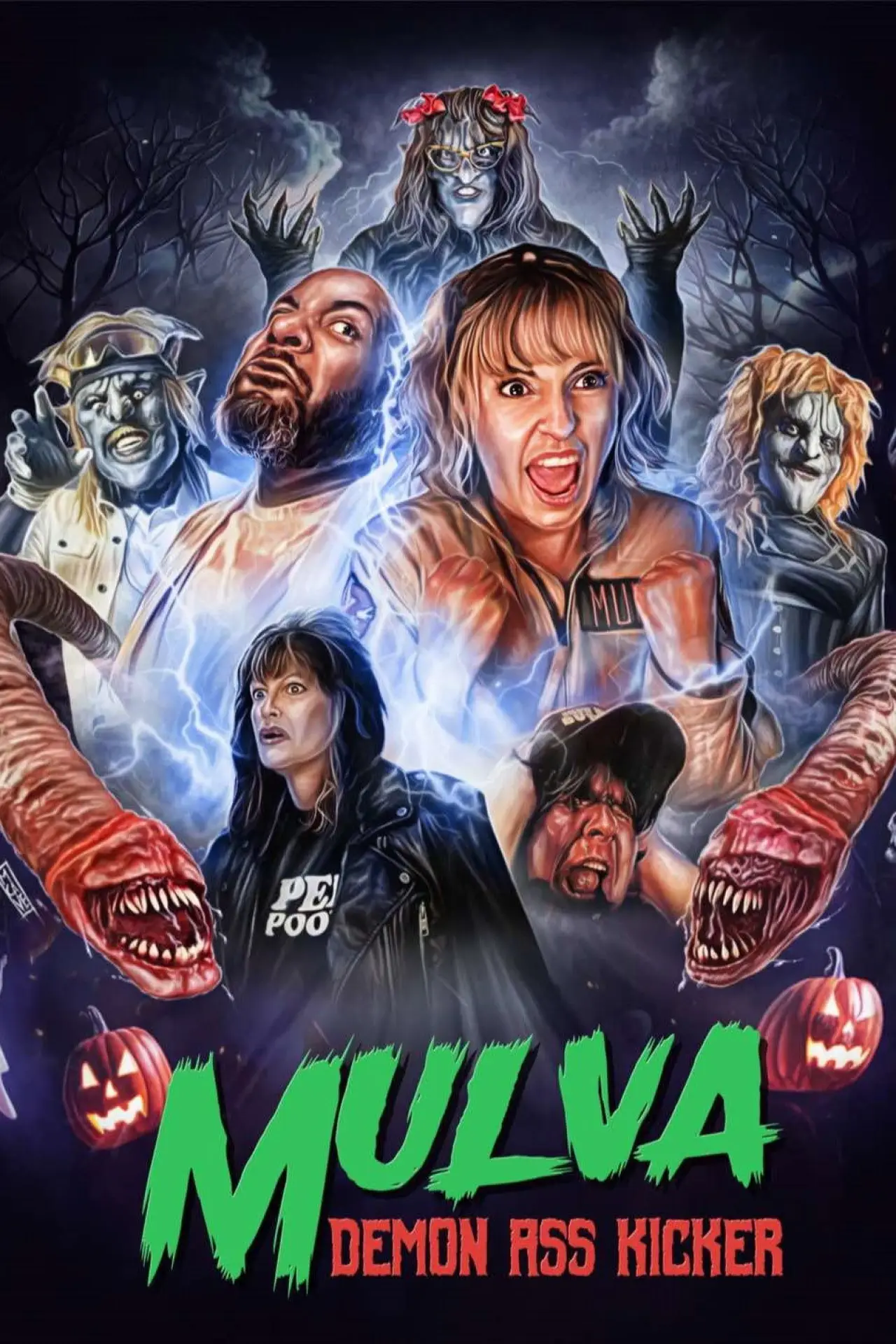 Movie poster "Mulva: Demon Ass Kicker"