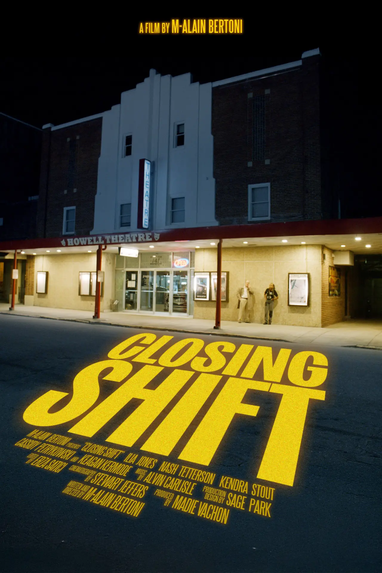 Movie poster "Closing Shift"