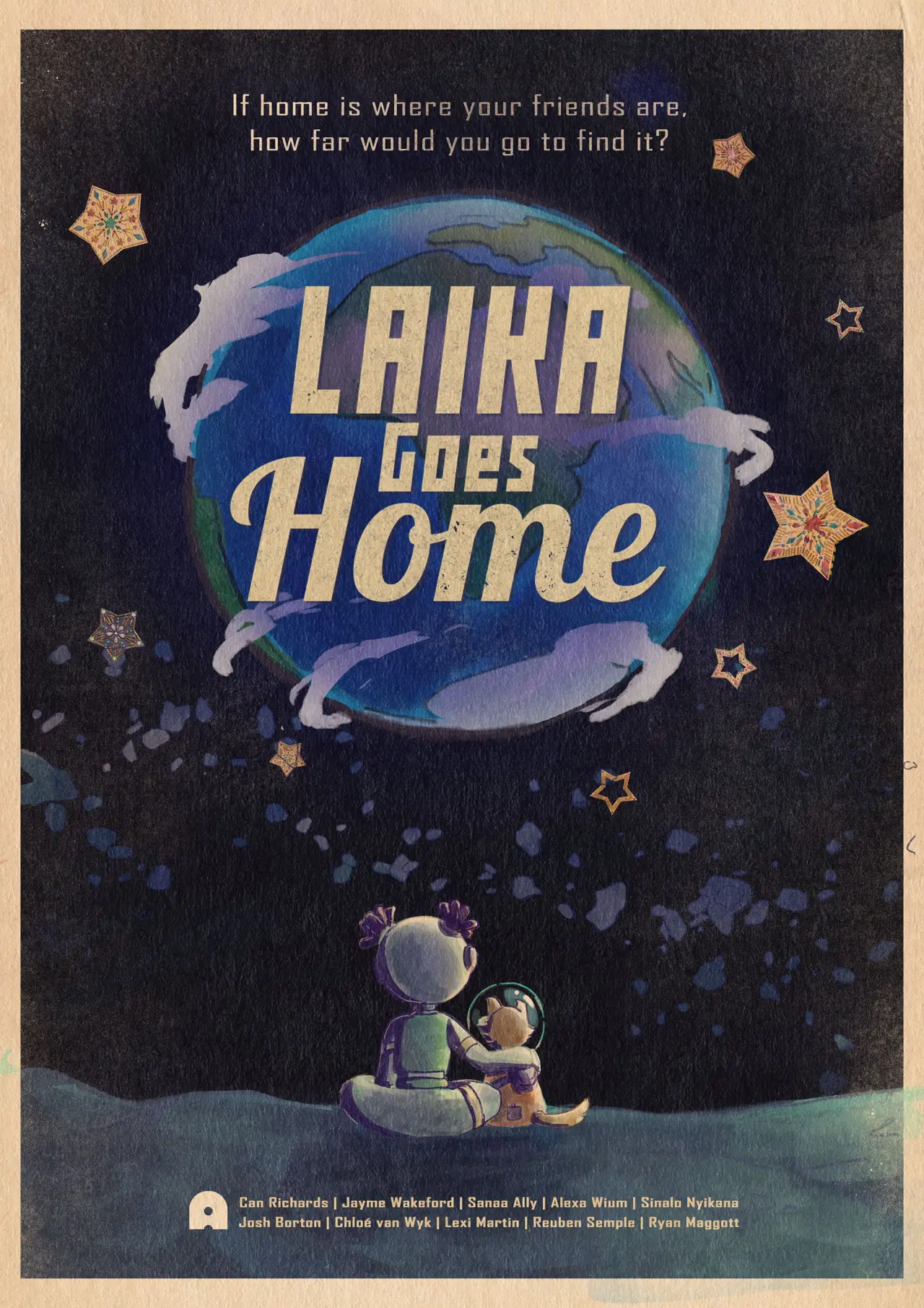 Movie poster "Laika Goes Home"