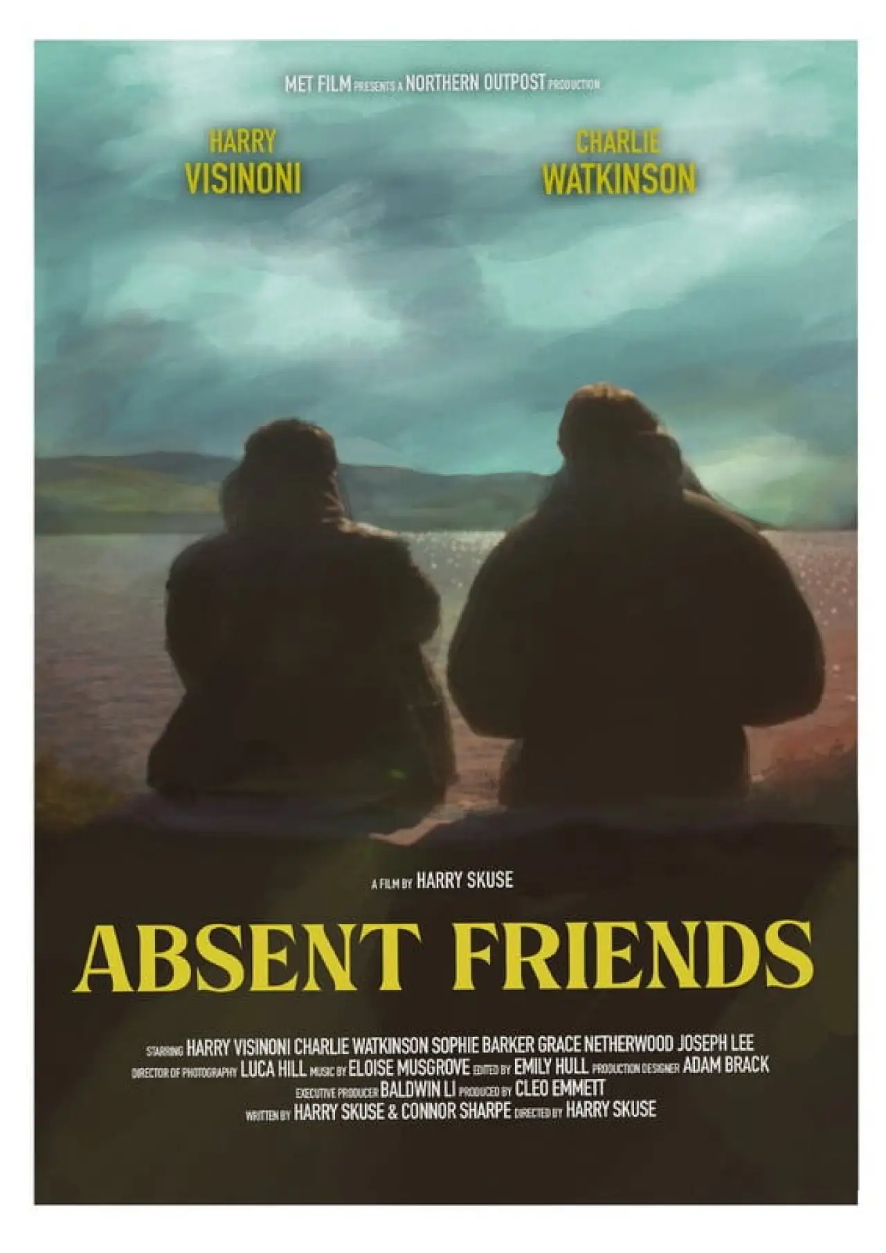 Movie poster "Absent Friends"