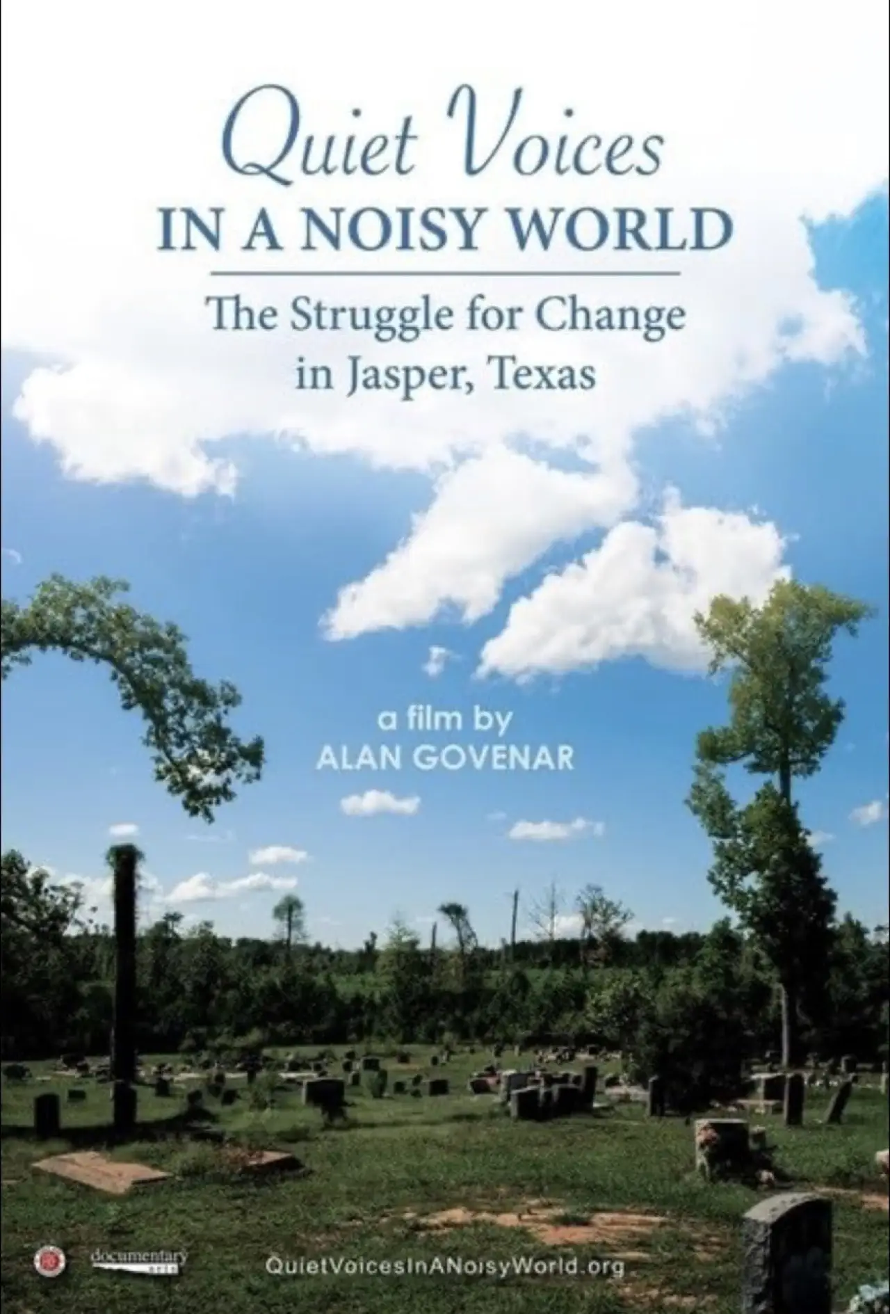 Movie poster "Quiet Voices in a Noisy World"