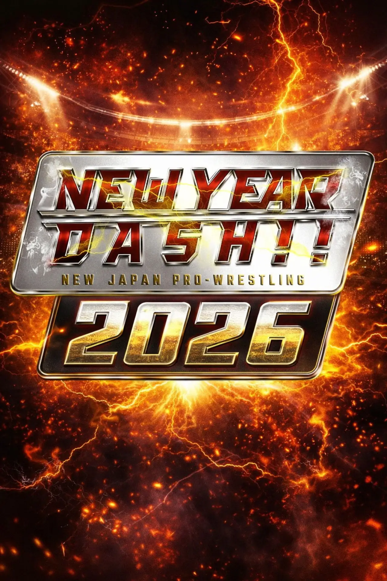 Movie poster "NJPW New Year Dash !! 2026"