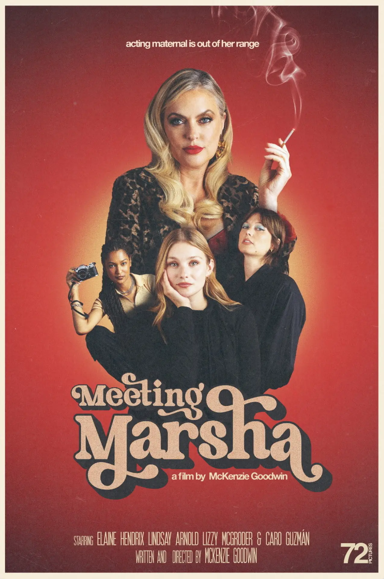 Movie poster "Meeting Marsha"