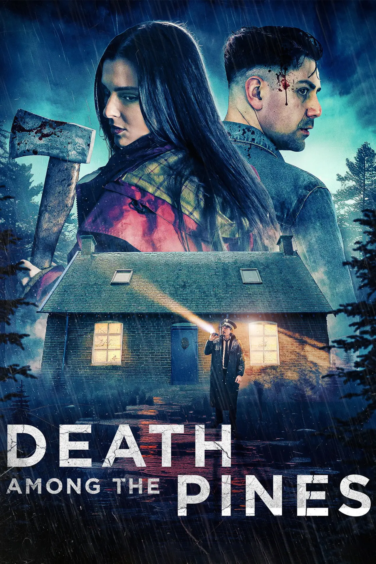 Movie poster "Death Among the Pines"