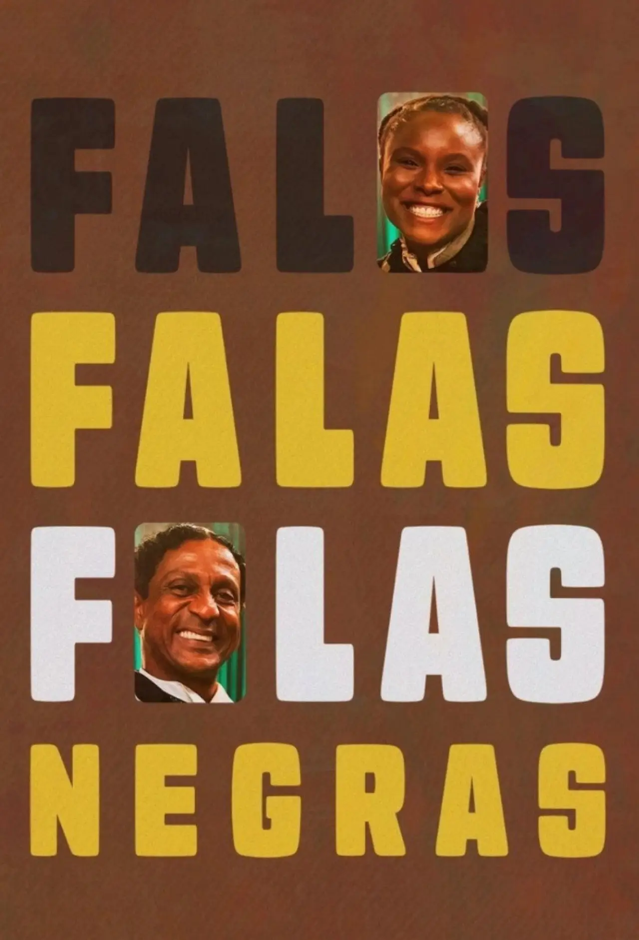 Movie poster "Falas Negras"