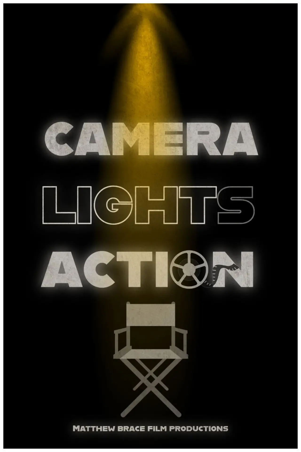Movie poster "Camera, Lights, Action"
