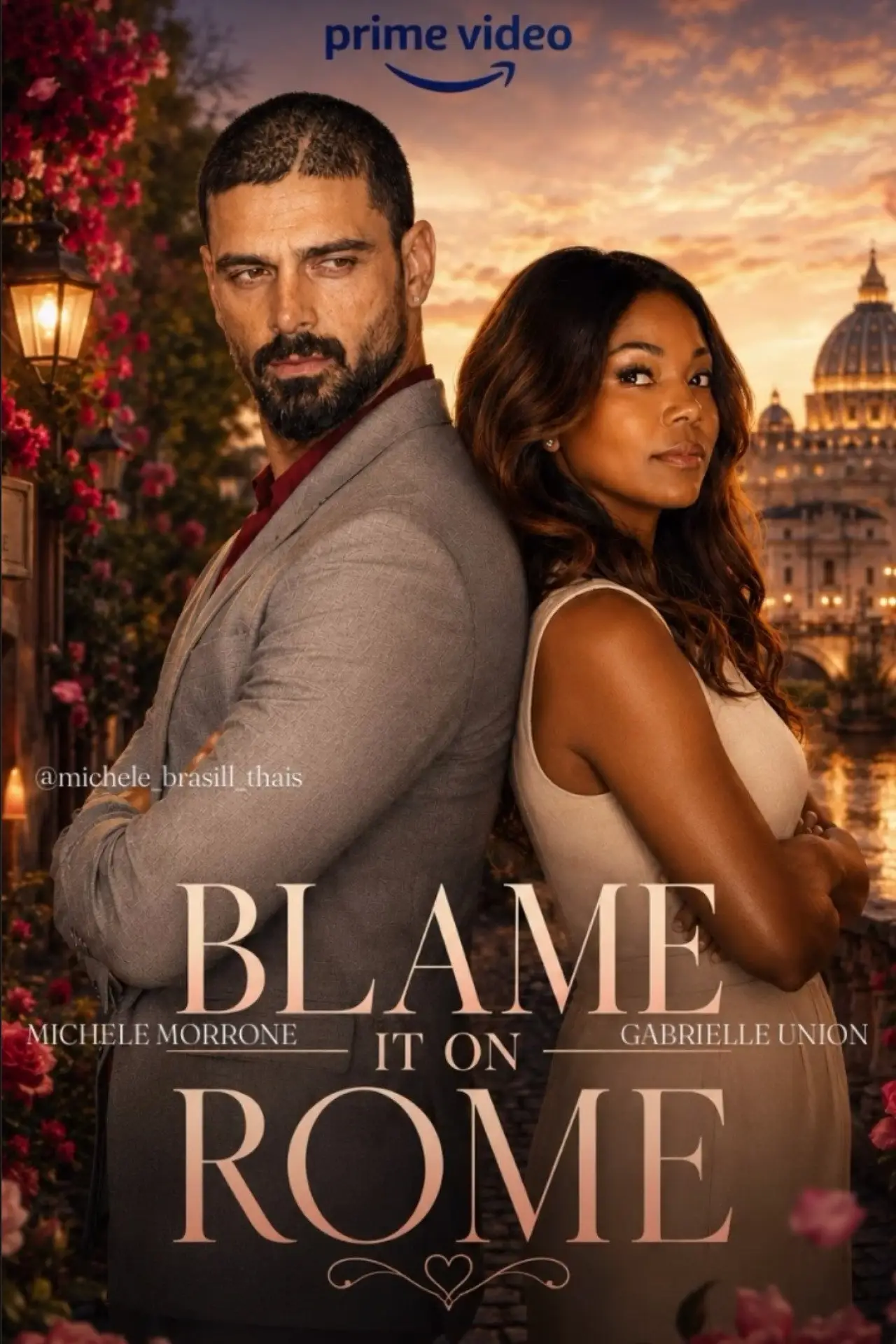 Movie poster "Blame It on Rome"