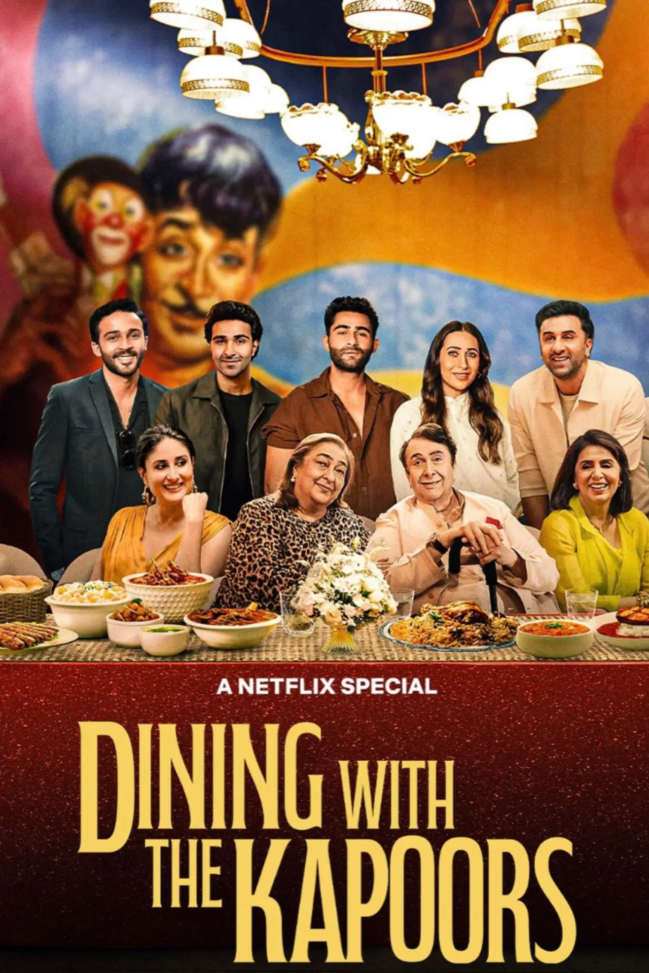 Movie poster "Dining with the Kapoors"