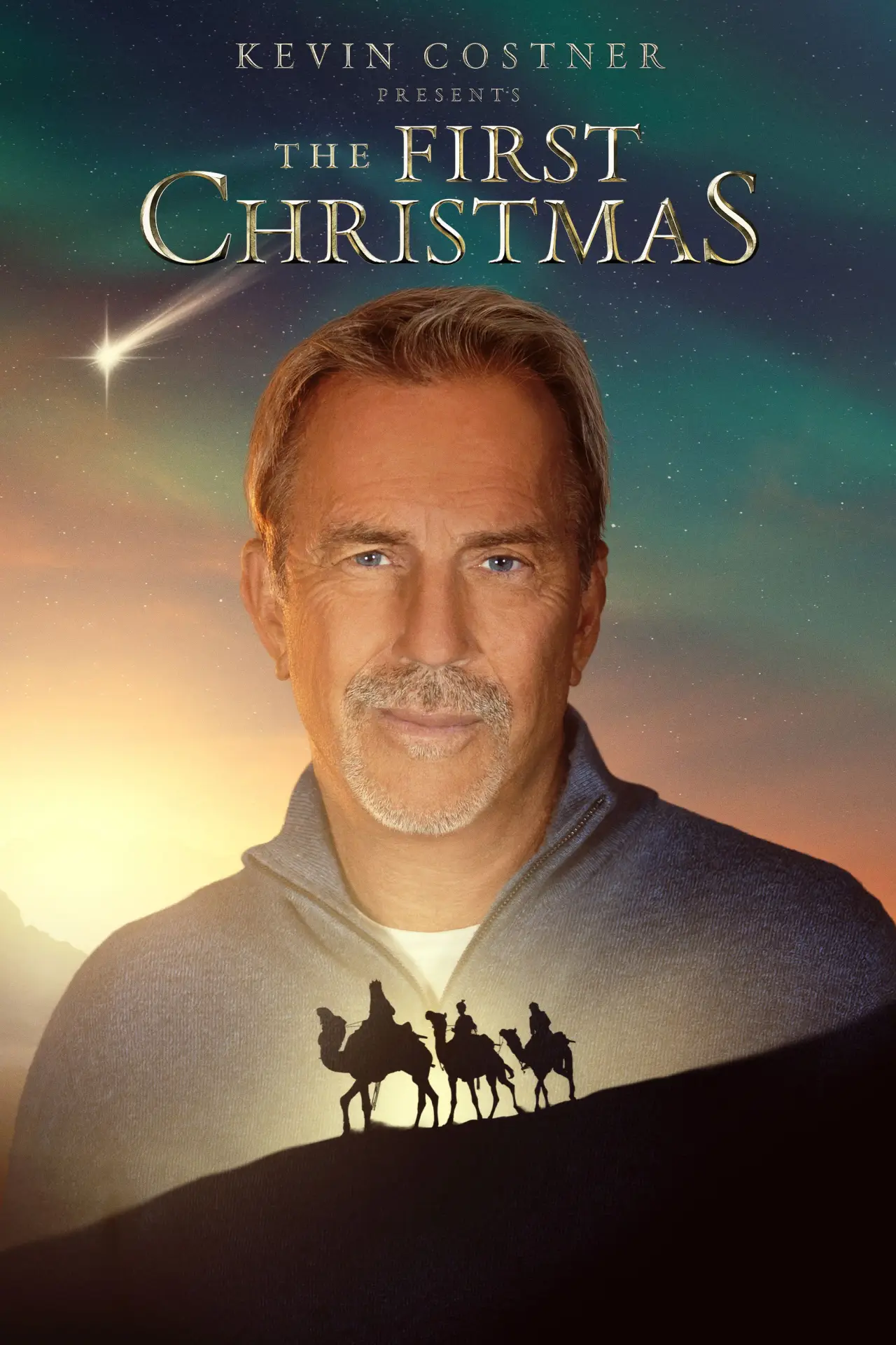Movie poster "Kevin Costner Presents: The First Christmas"