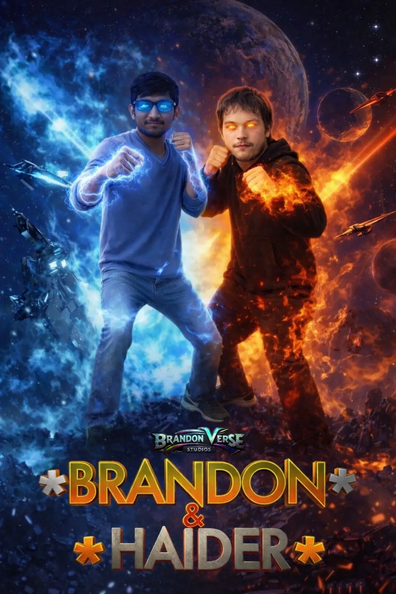 Movie poster "Brandon & Haider"