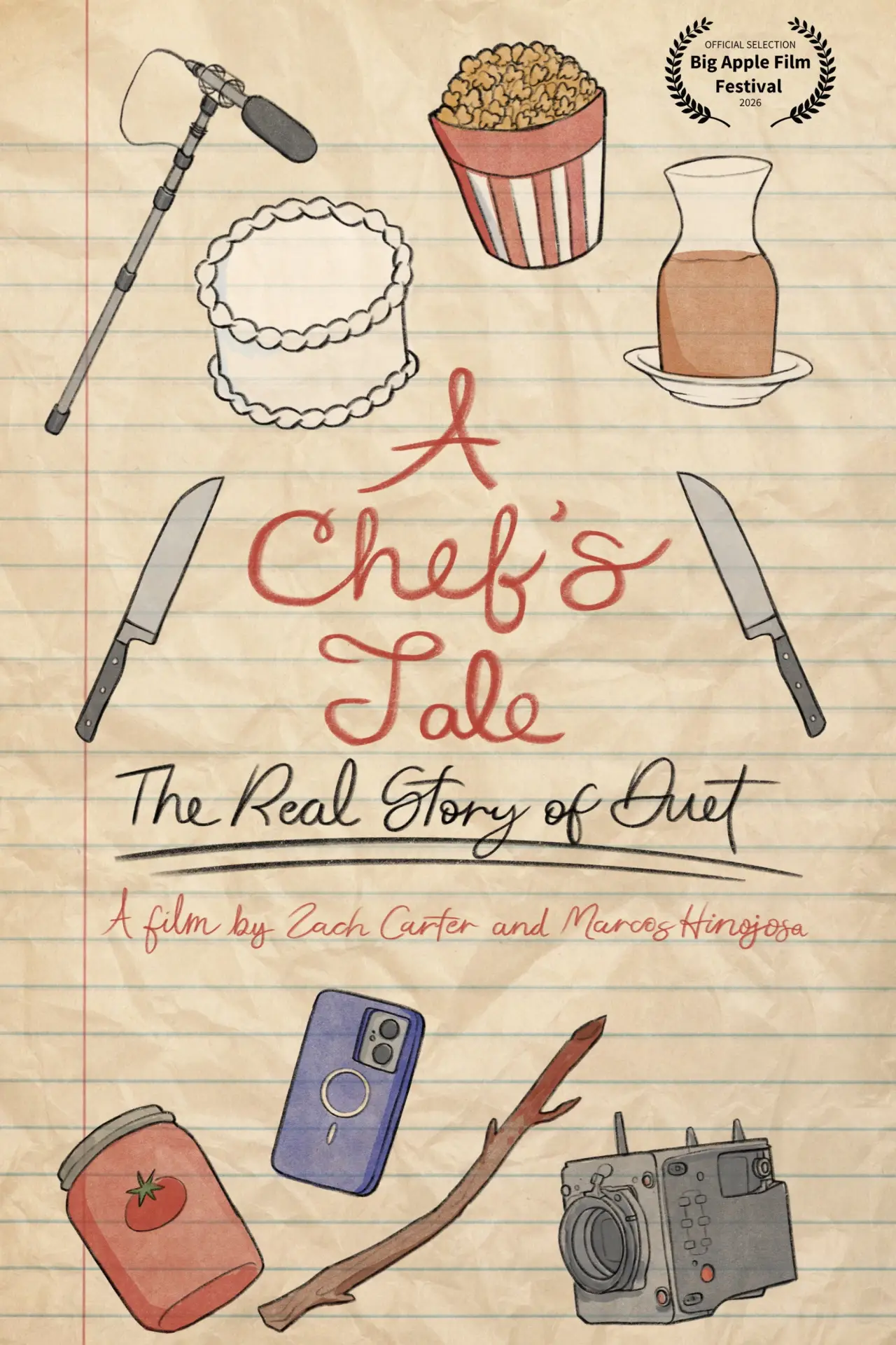 Movie poster "A Chef