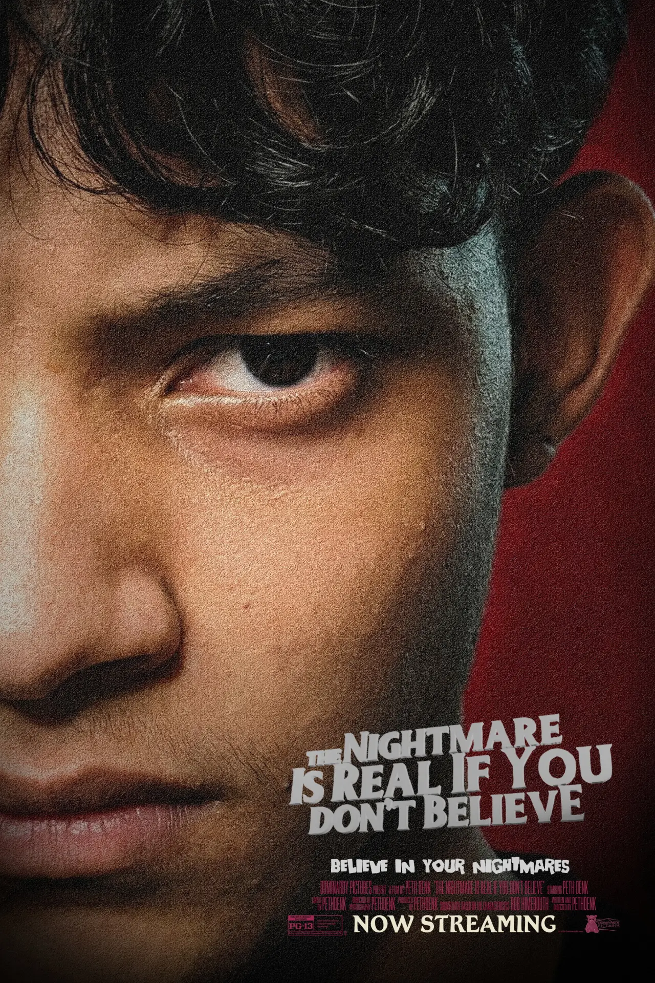 Movie poster "The Nightmare Is Real If You Don