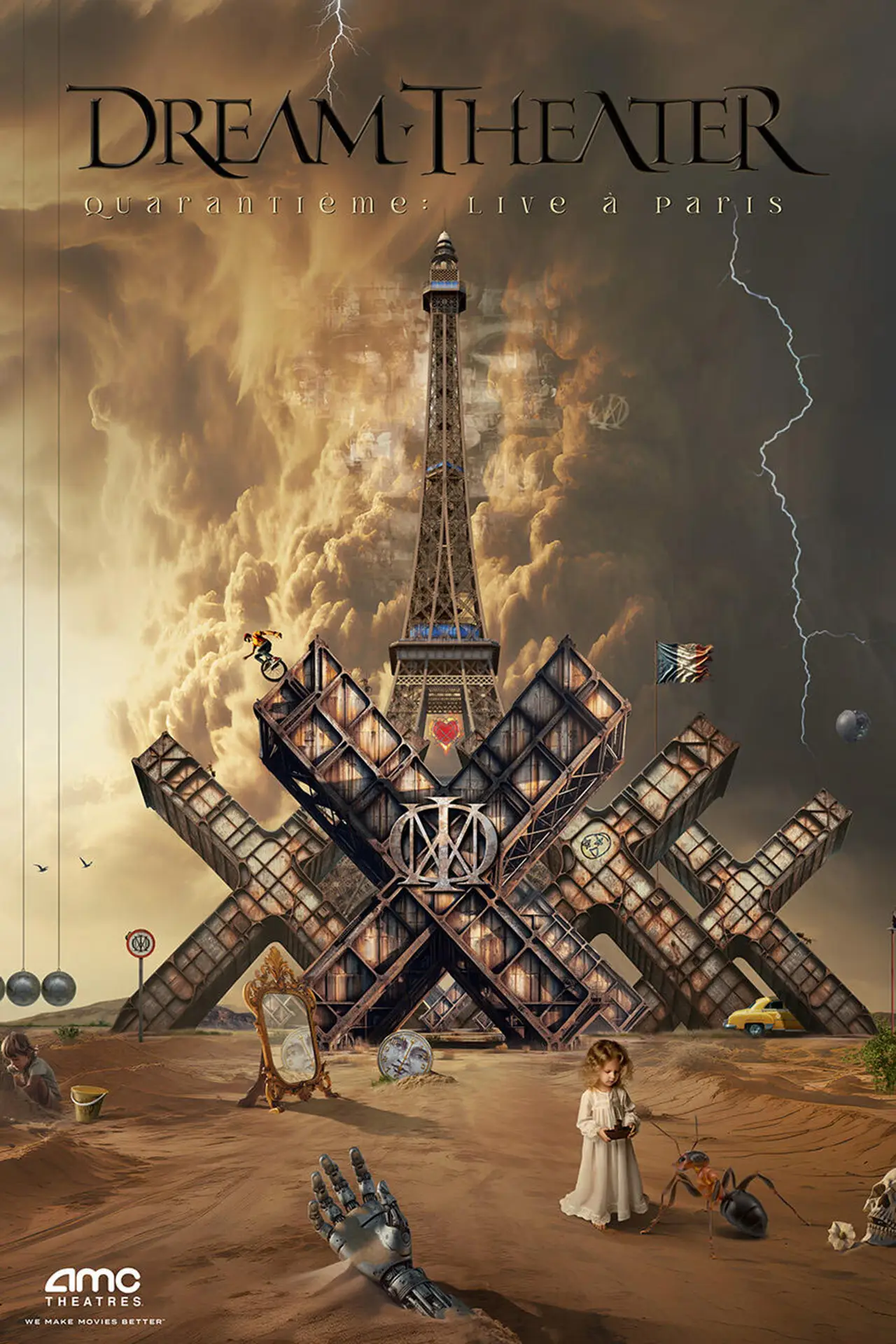 Movie poster "Dream Theater - Quarantième: Live à Paris"