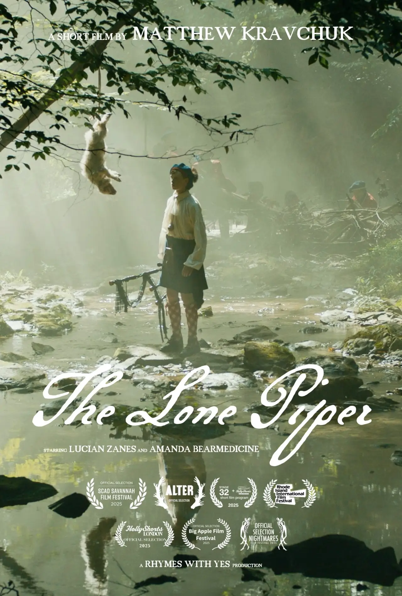 Movie poster "The Lone Piper"
