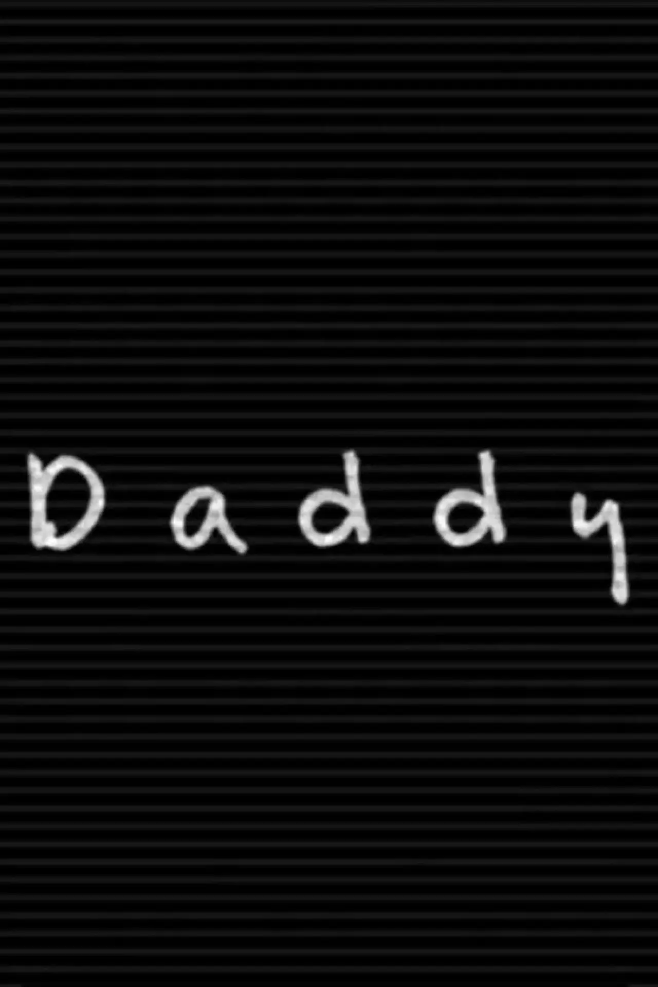Movie poster "Daddy"