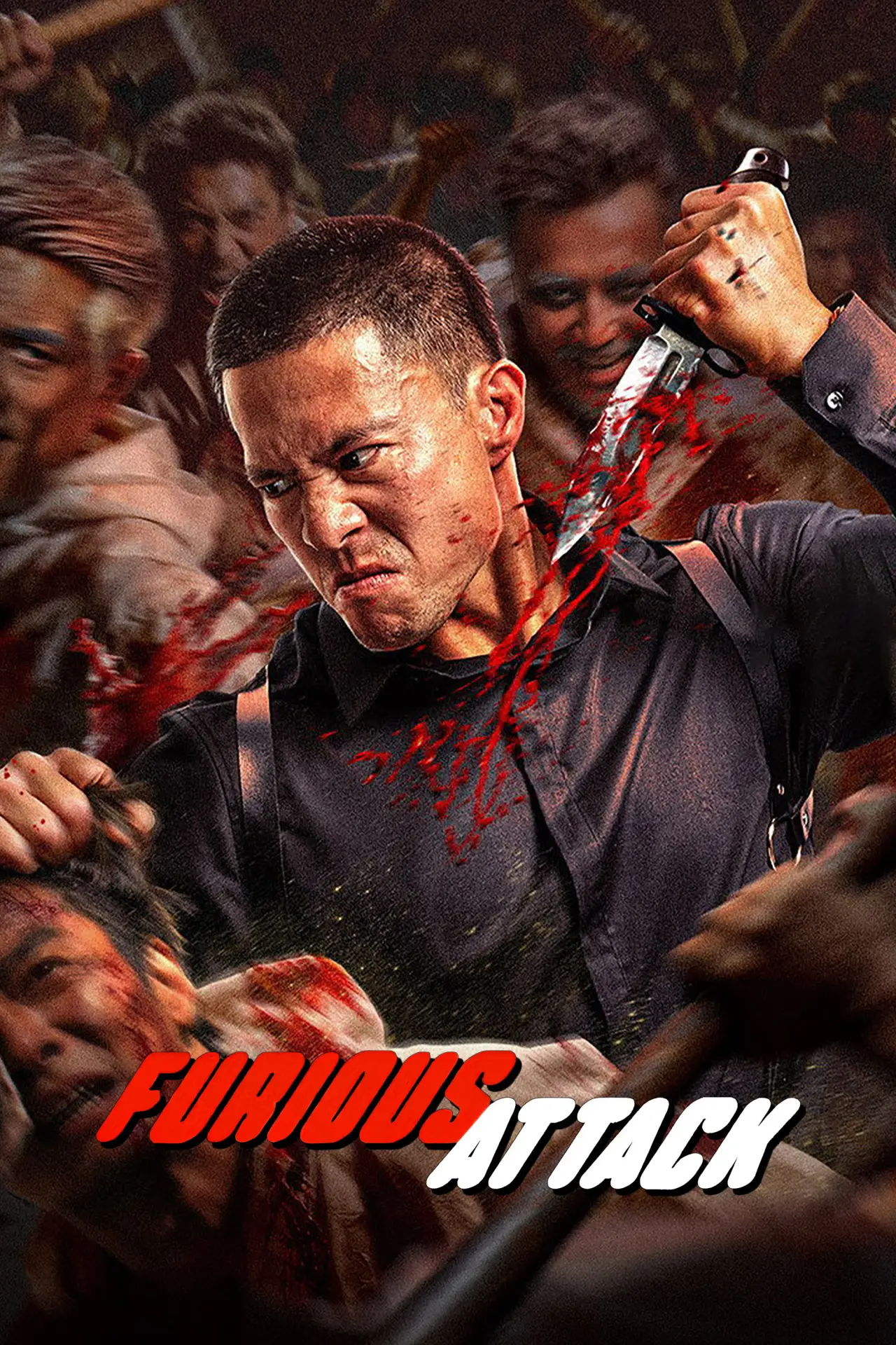 Movie poster "Furious Attack"