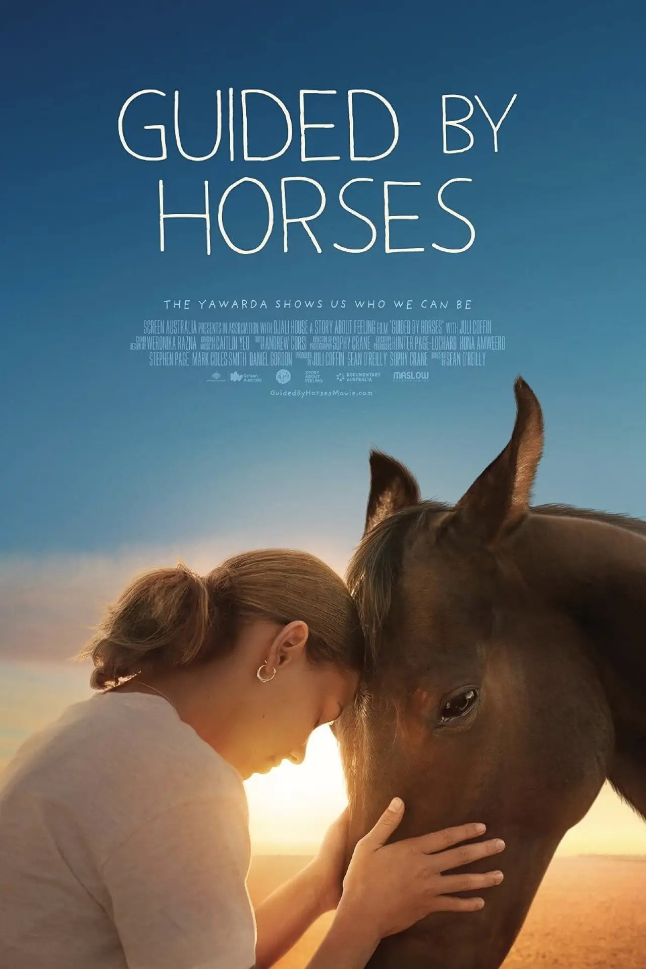 Movie poster "Guided by Horses"