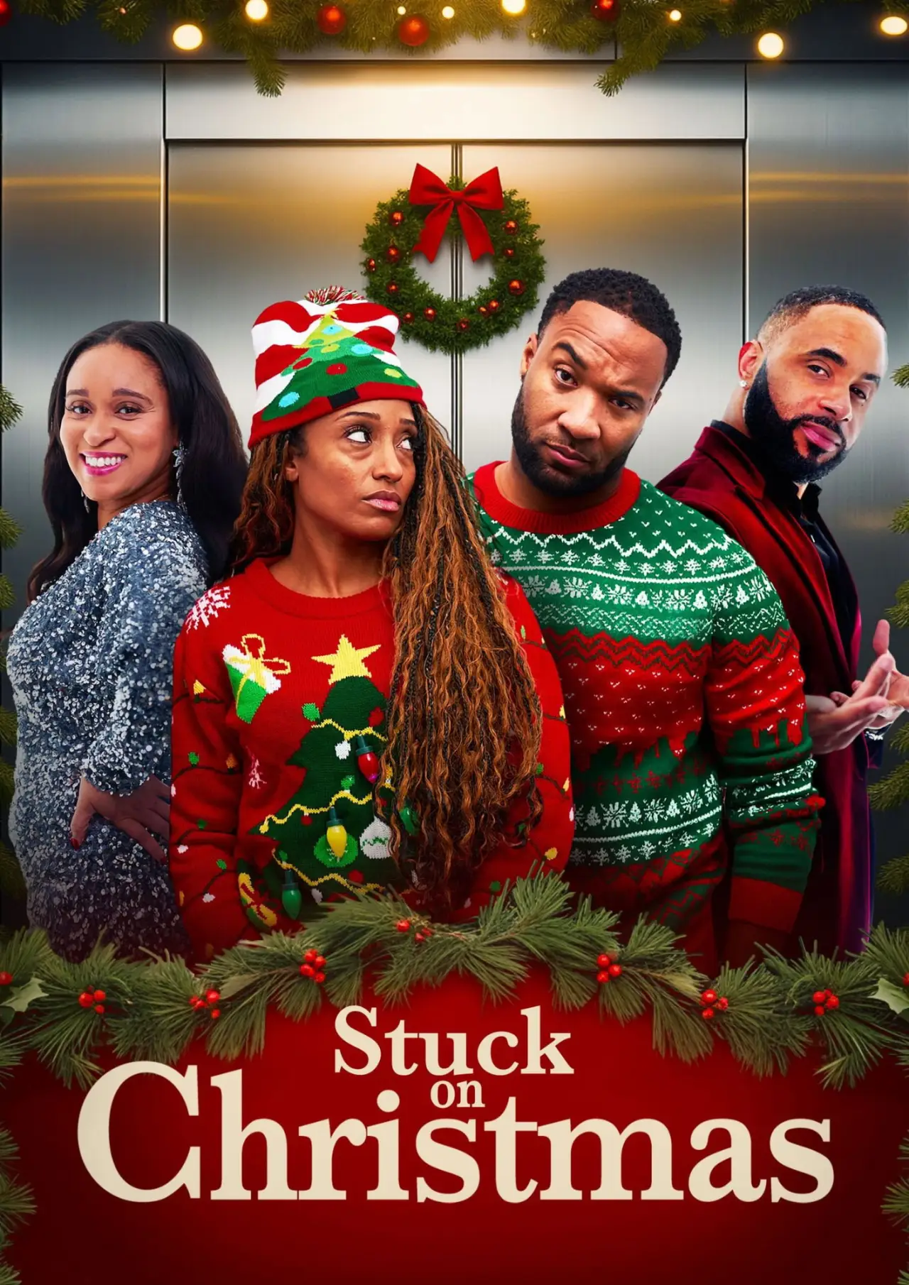 Movie poster "Stuck on Christmas"