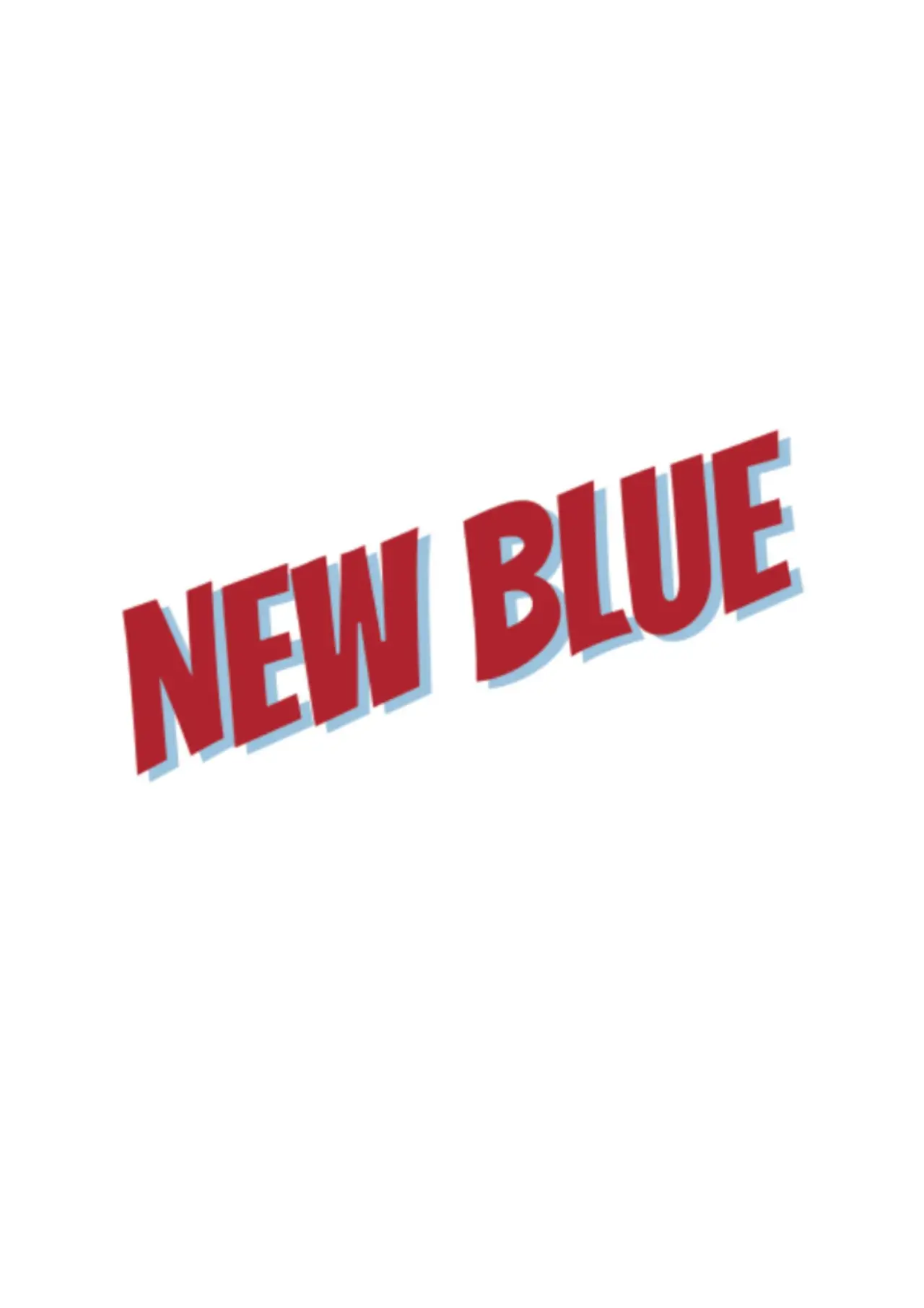 Movie poster "New Blue"