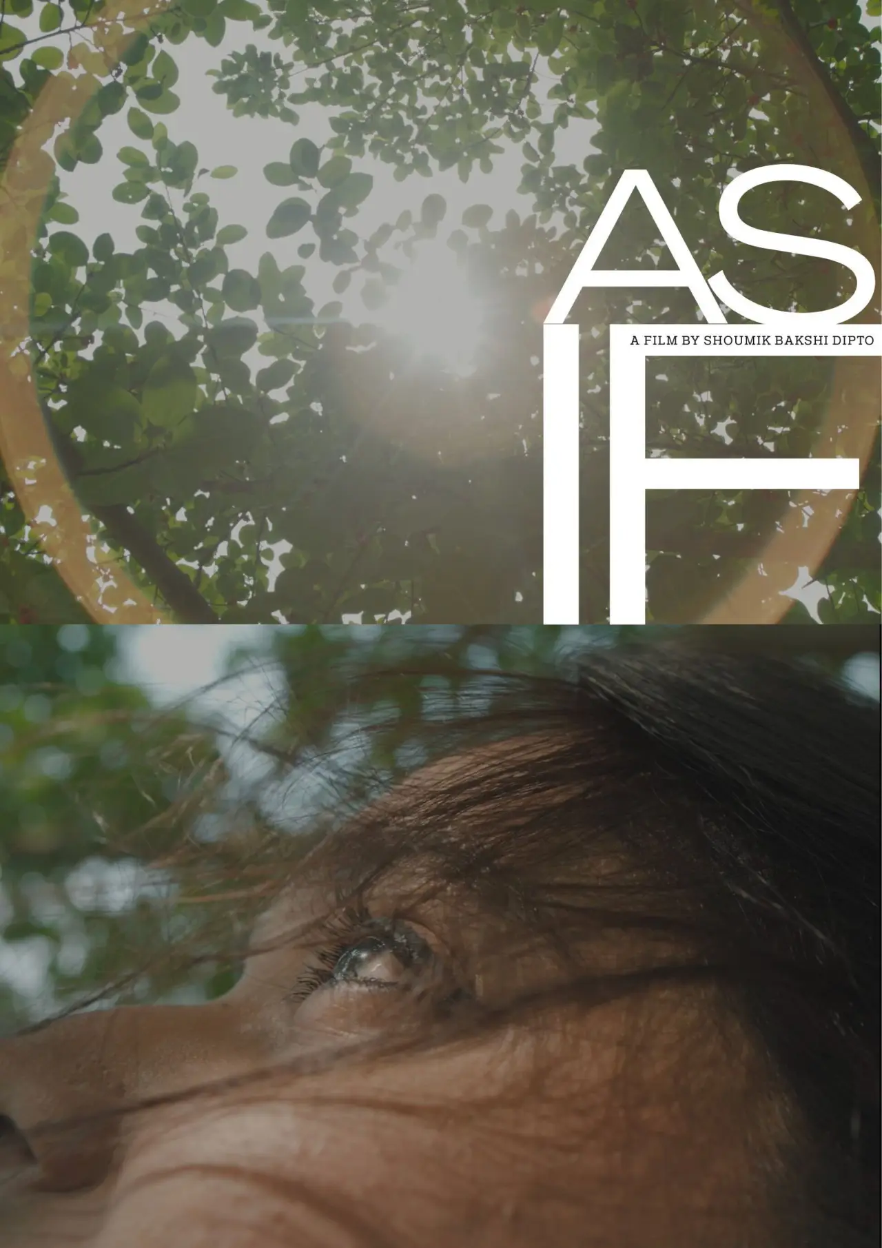 Movie poster "AS IF"