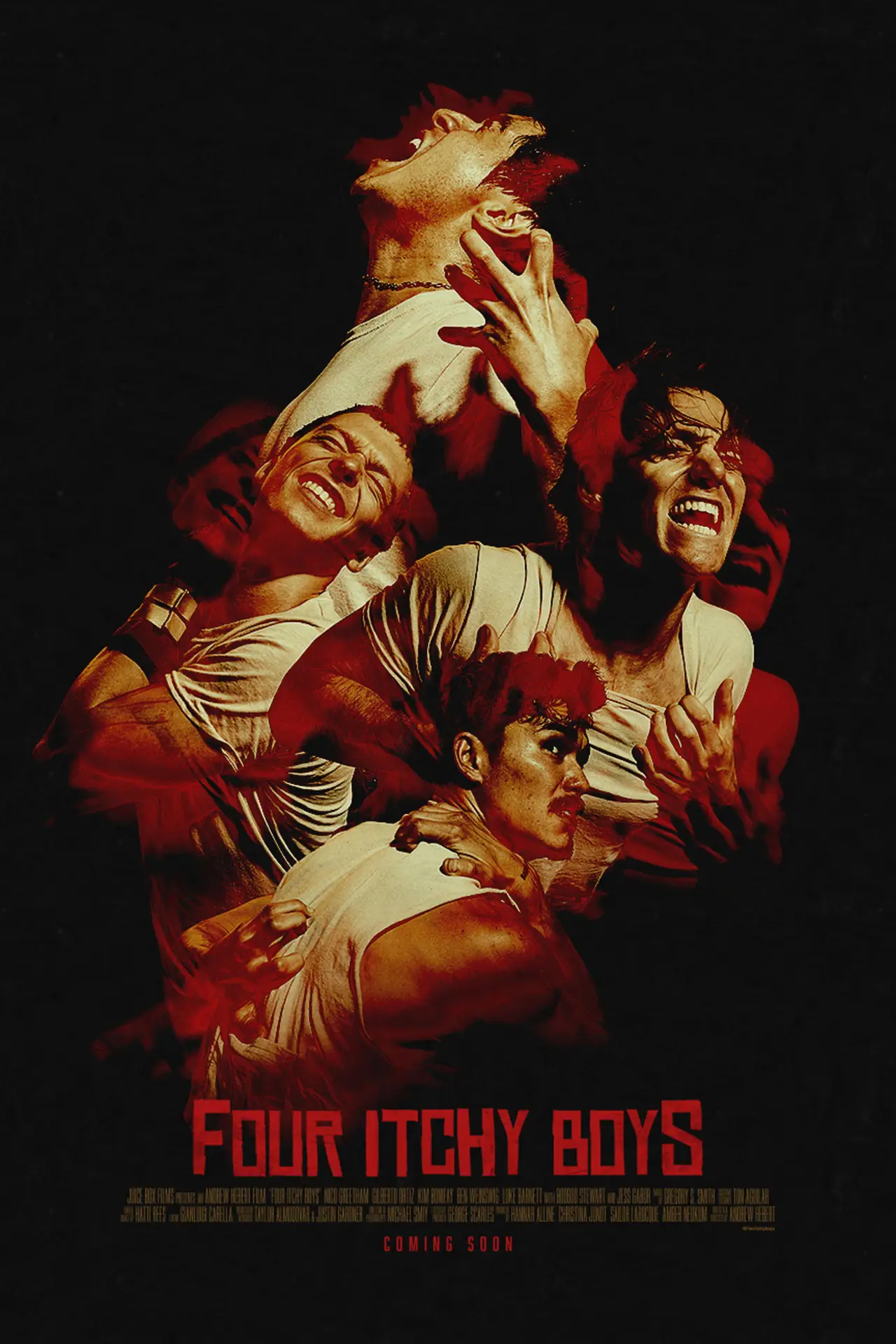 Movie poster "Four Itchy Boys"