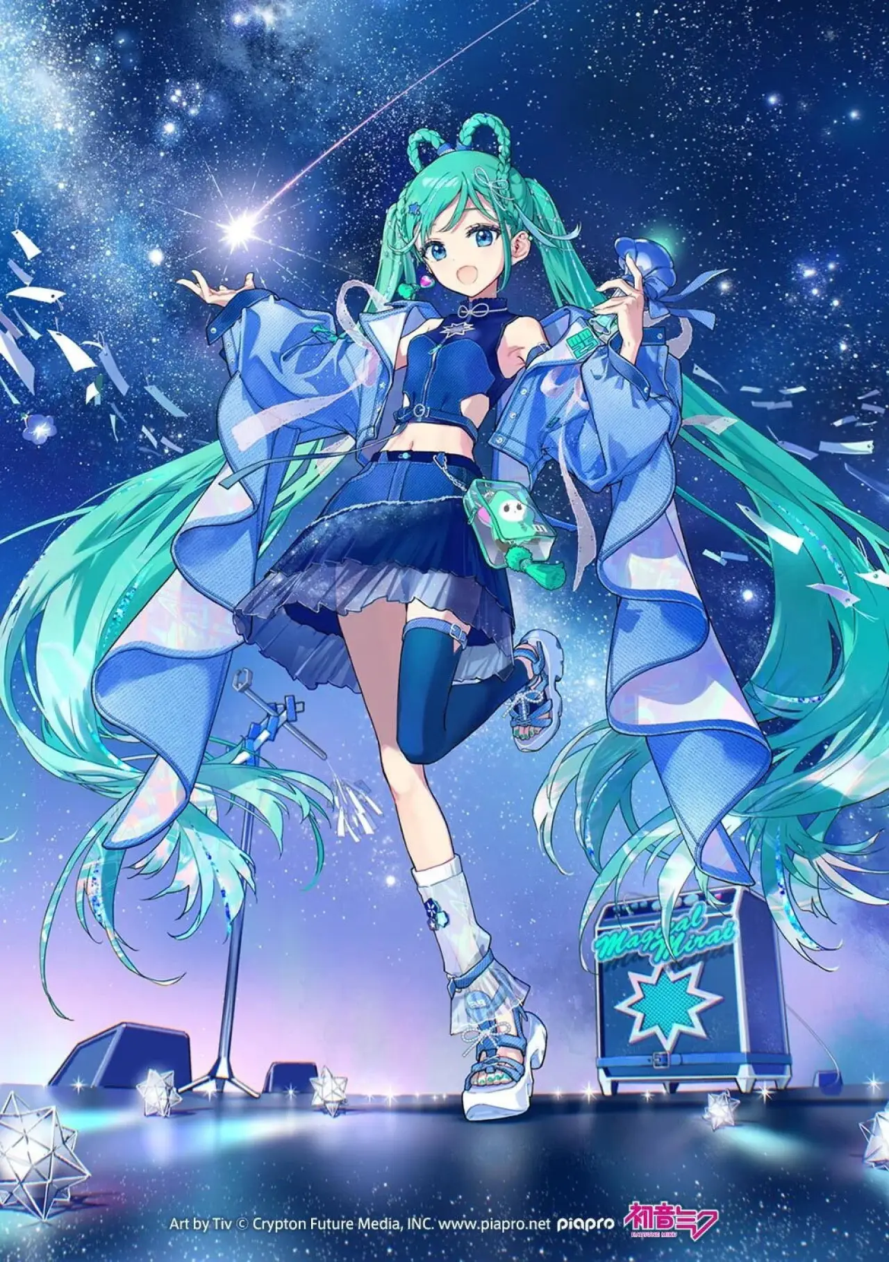 Movie poster "Hatsune Miku: Magical Mirai 2025"