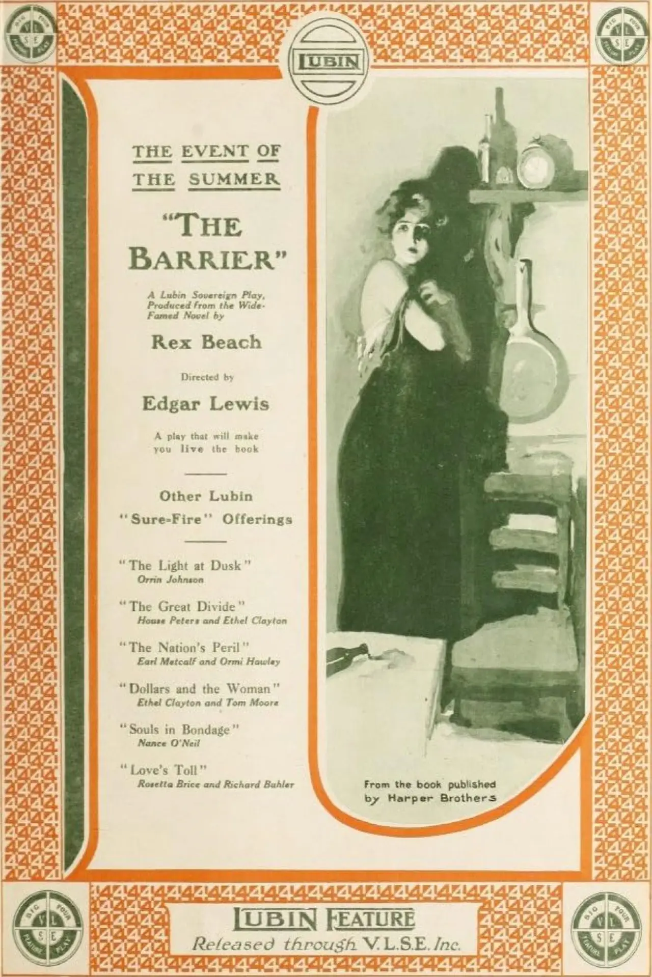 Movie poster "The Barrier"