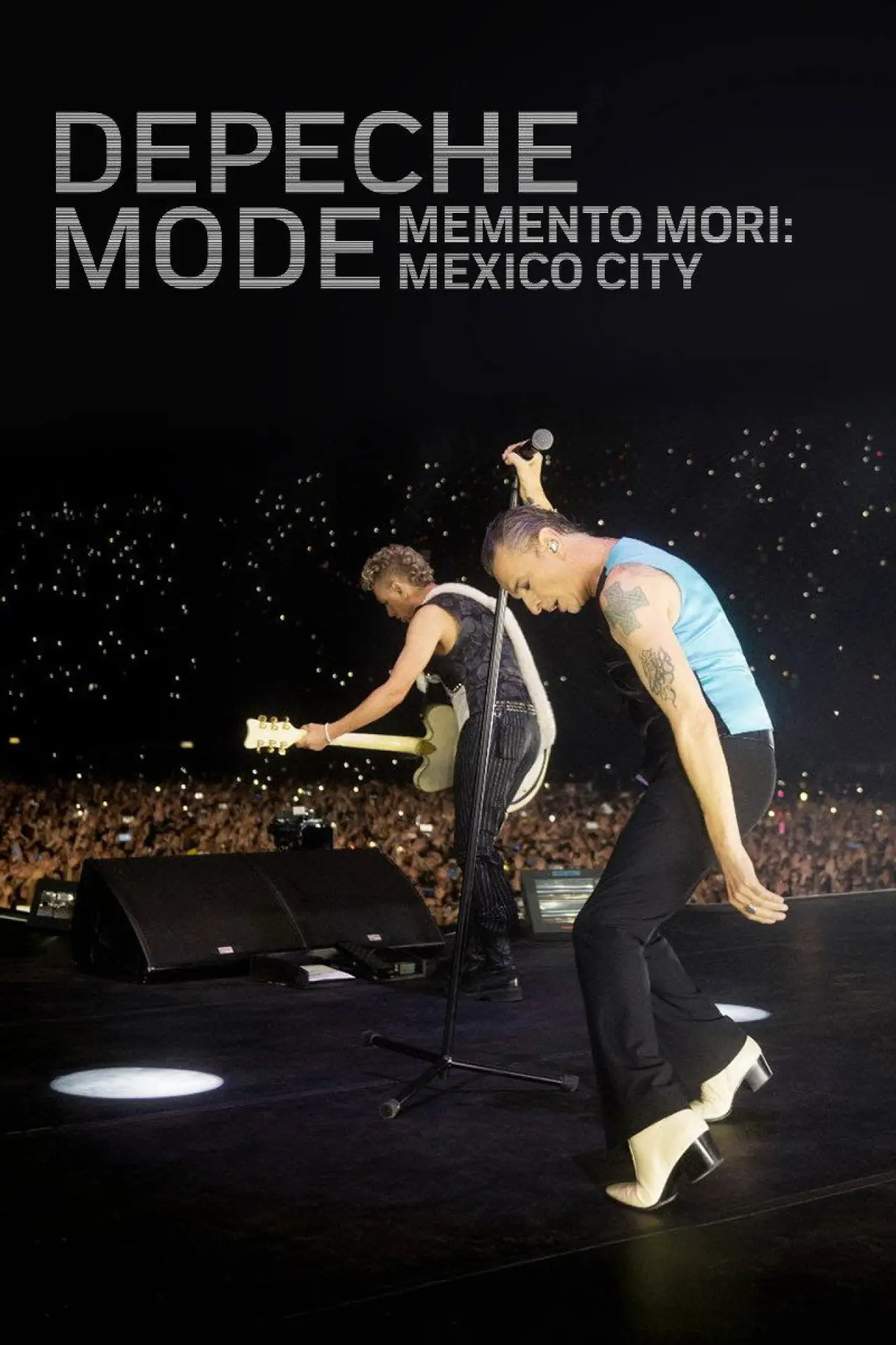 Movie poster "Depeche Mode - Memento Mori: Mexico City"