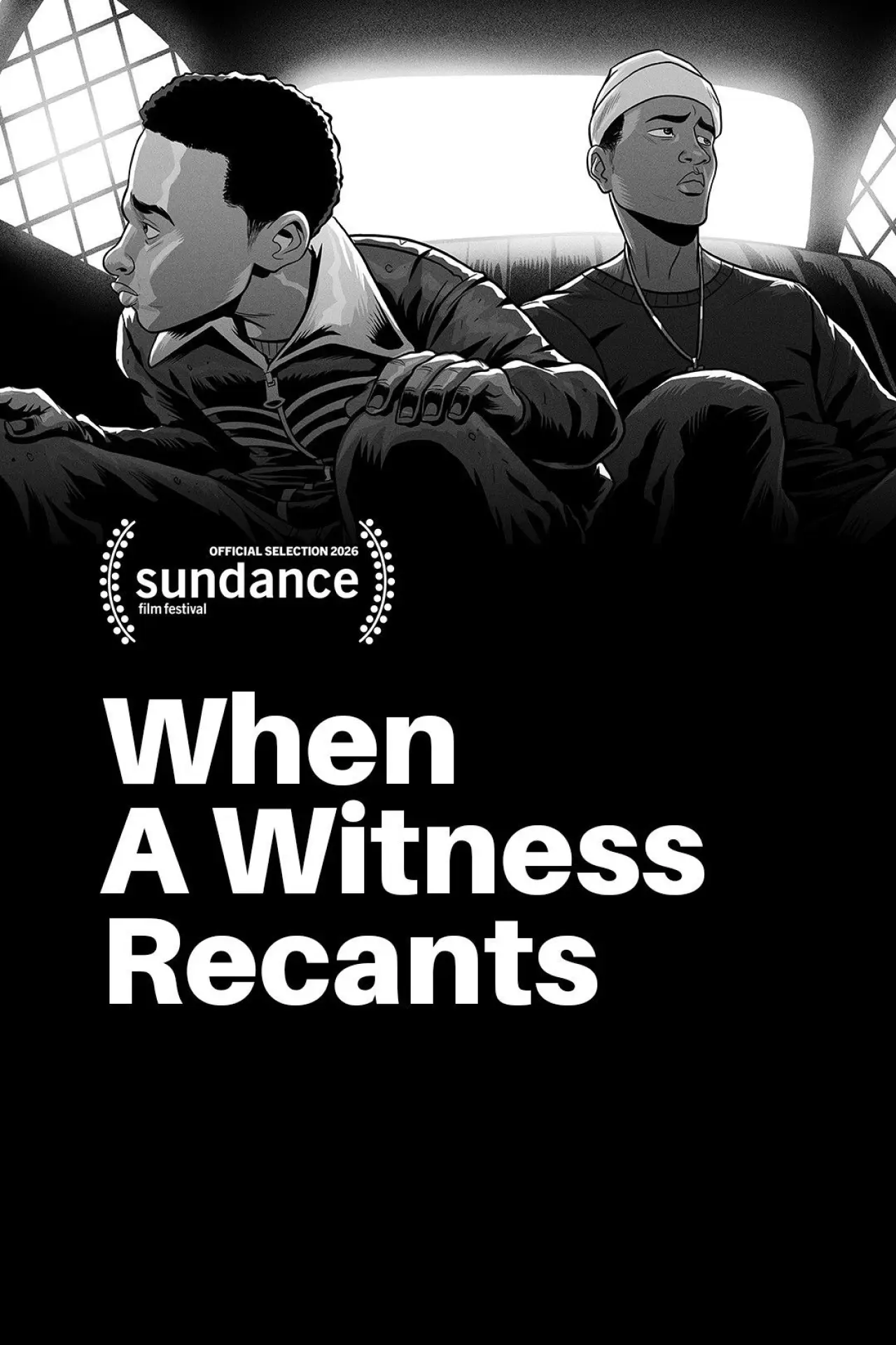 Movie poster "When a Witness Recants"