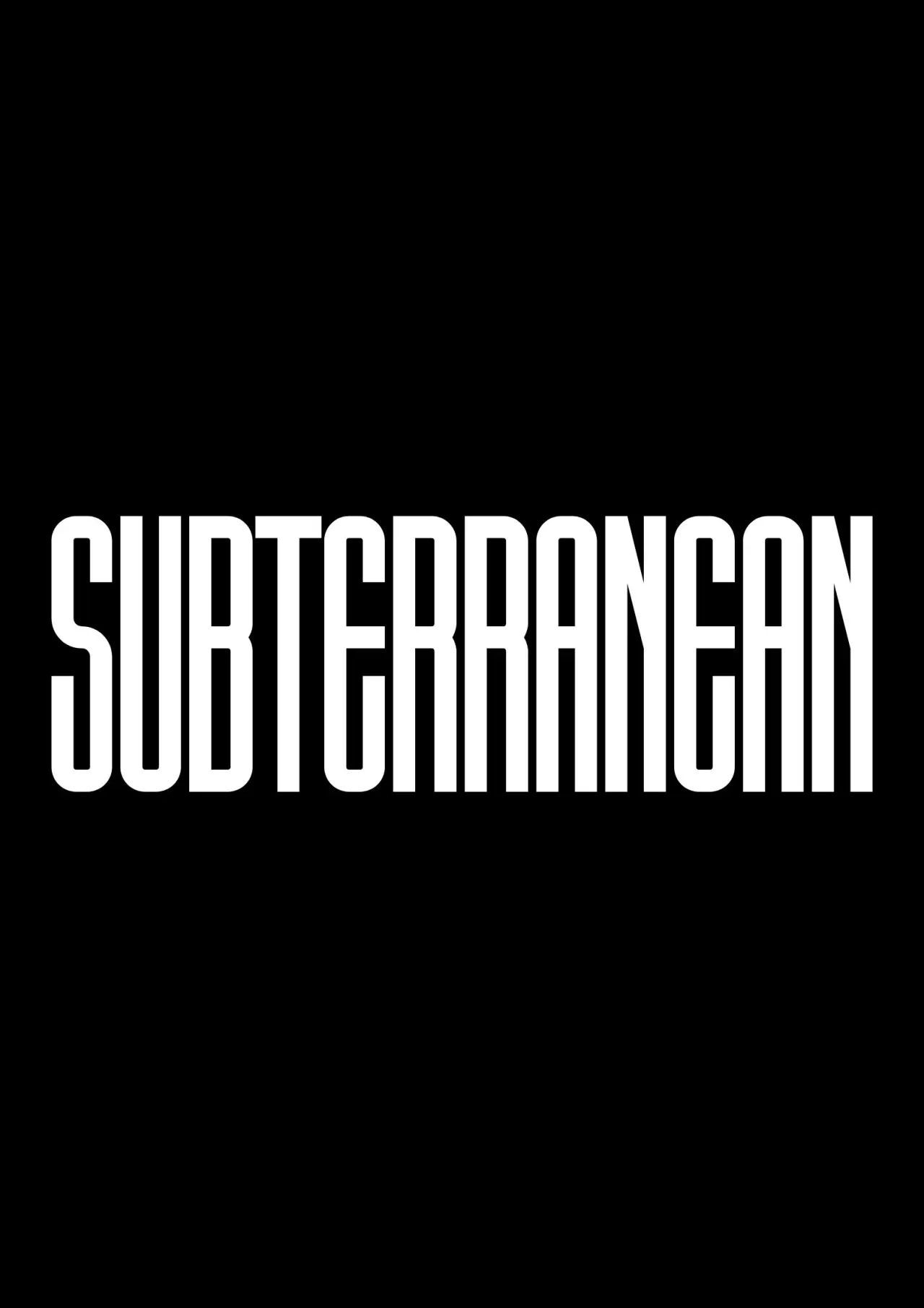 Movie poster "Subterranean"