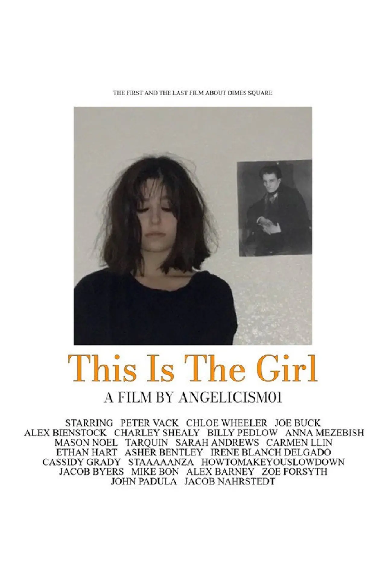 Movie poster "This Is The Girl"