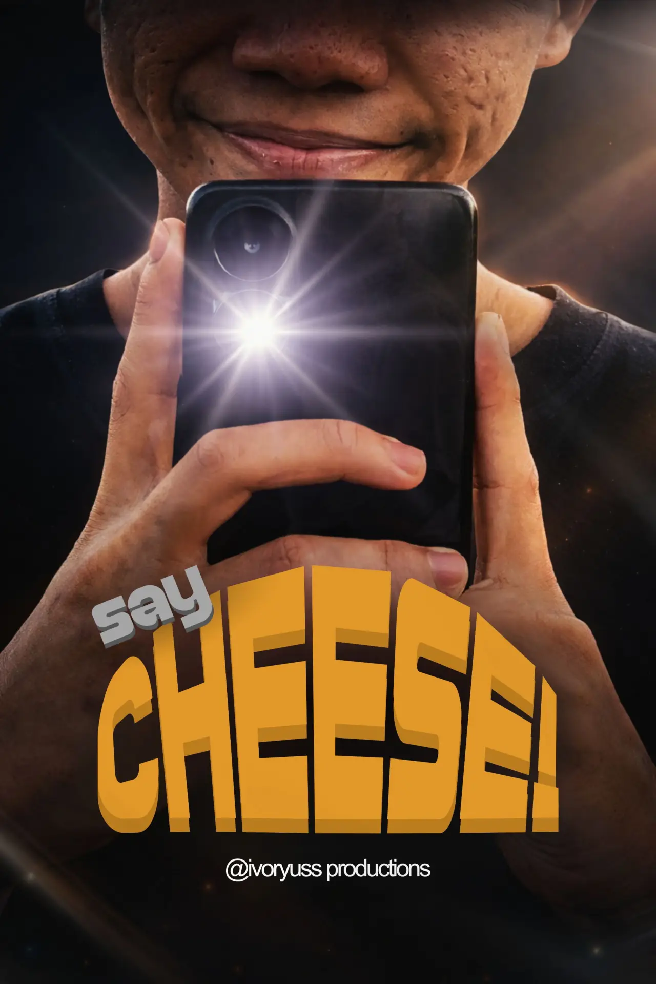 Movie poster "SAY CHEESE!"