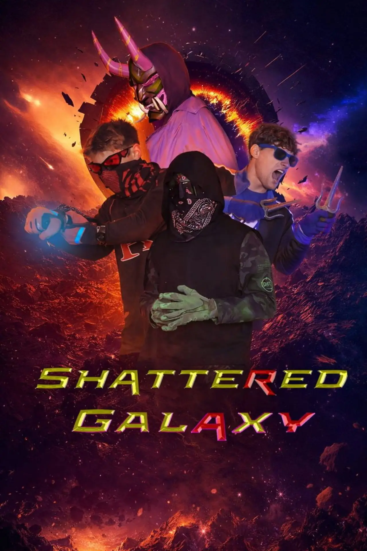 Movie poster "Shattered Galaxy"