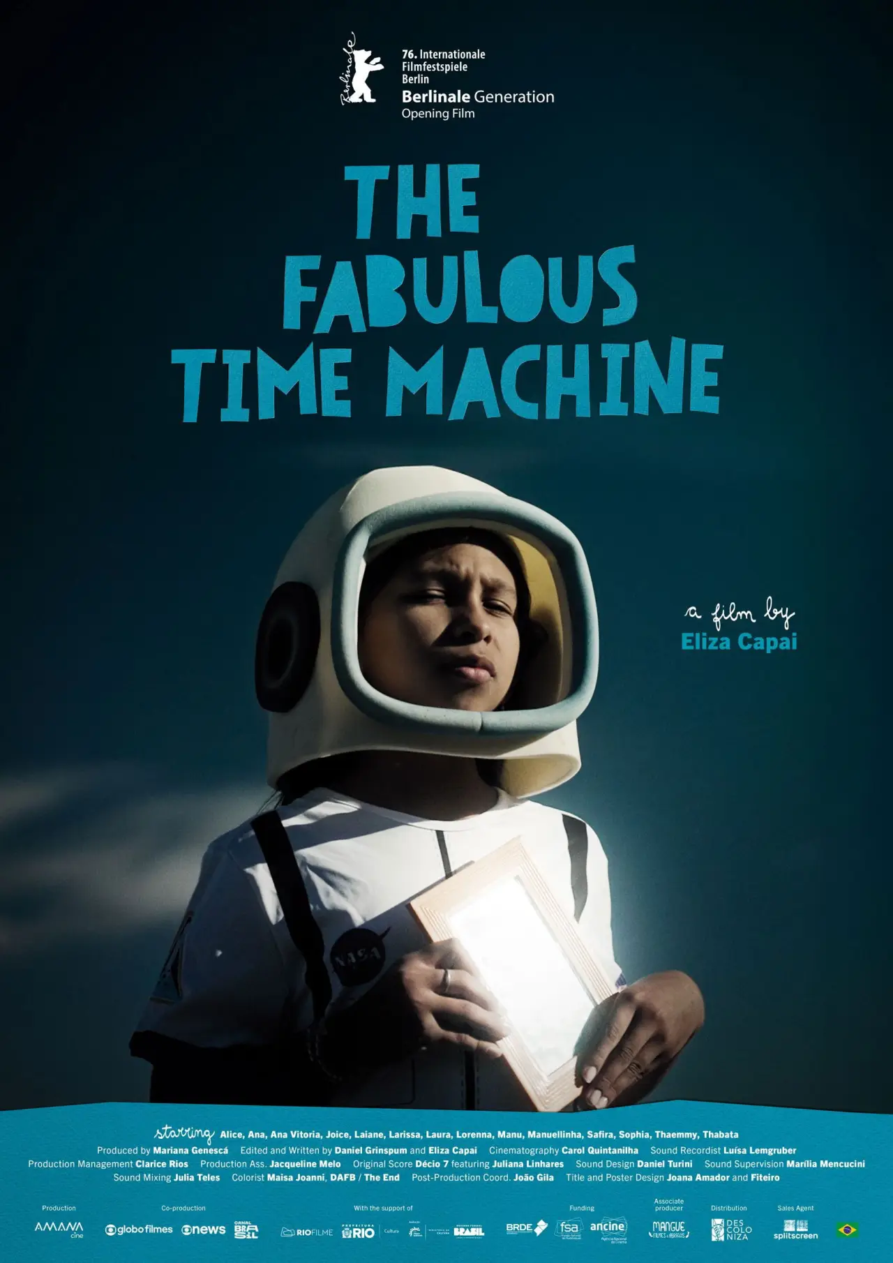 Movie poster "The Fabulous Time Machine"