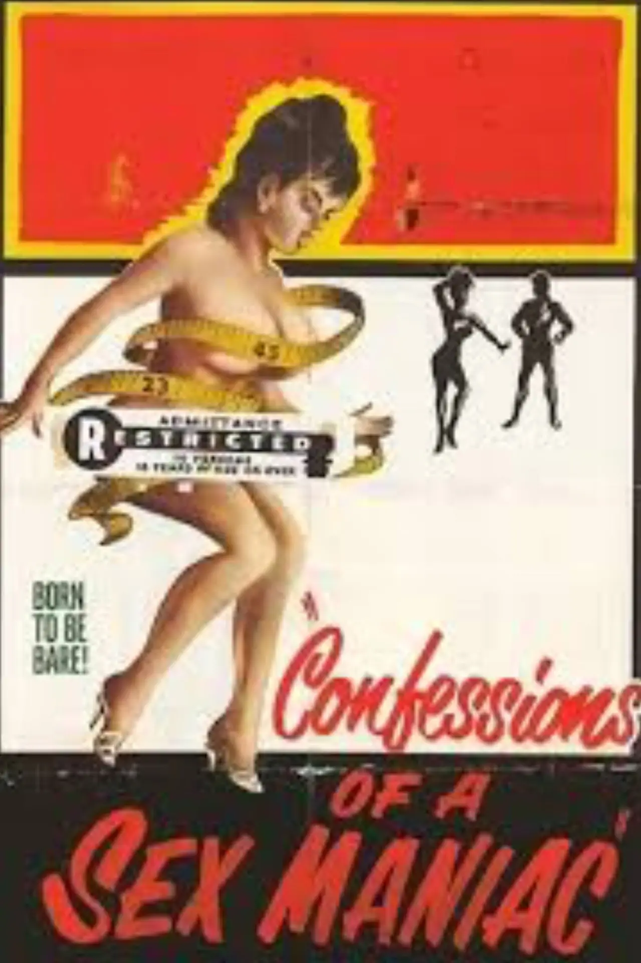 Movie poster "Confessions of a Sex Maniac"