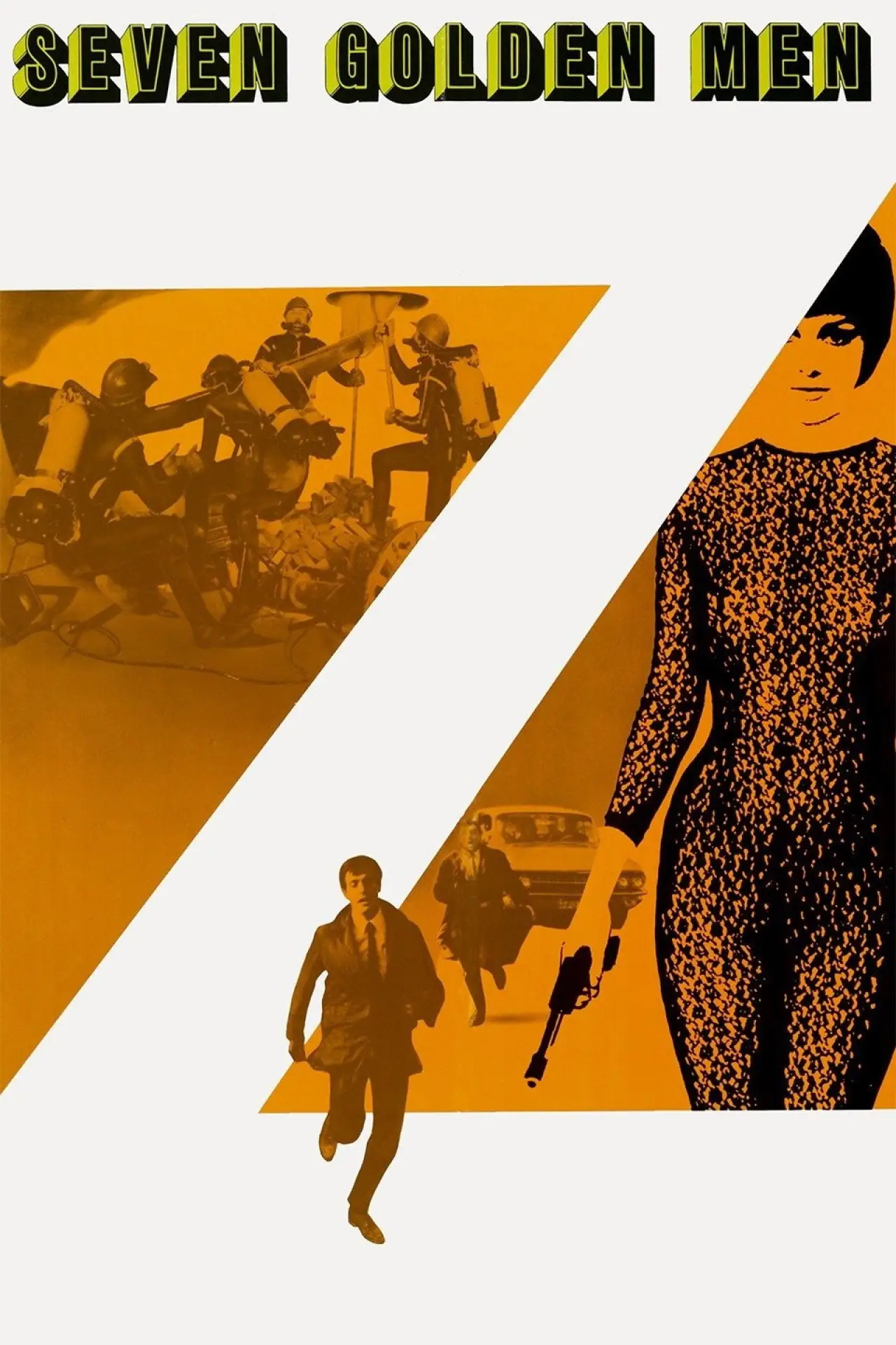 Movie poster "Seven Golden Men"
