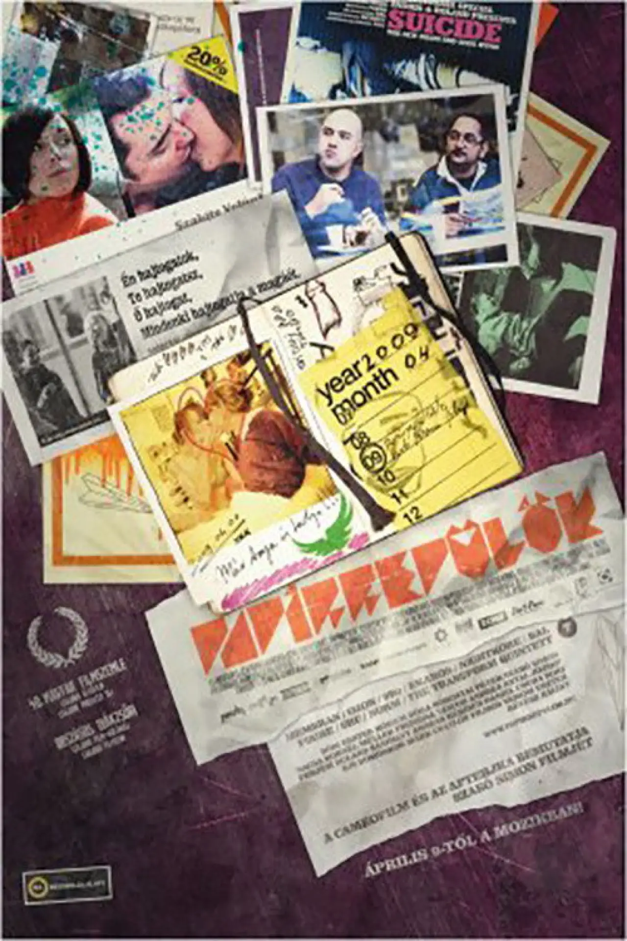 Movie poster "Papírrepülők"