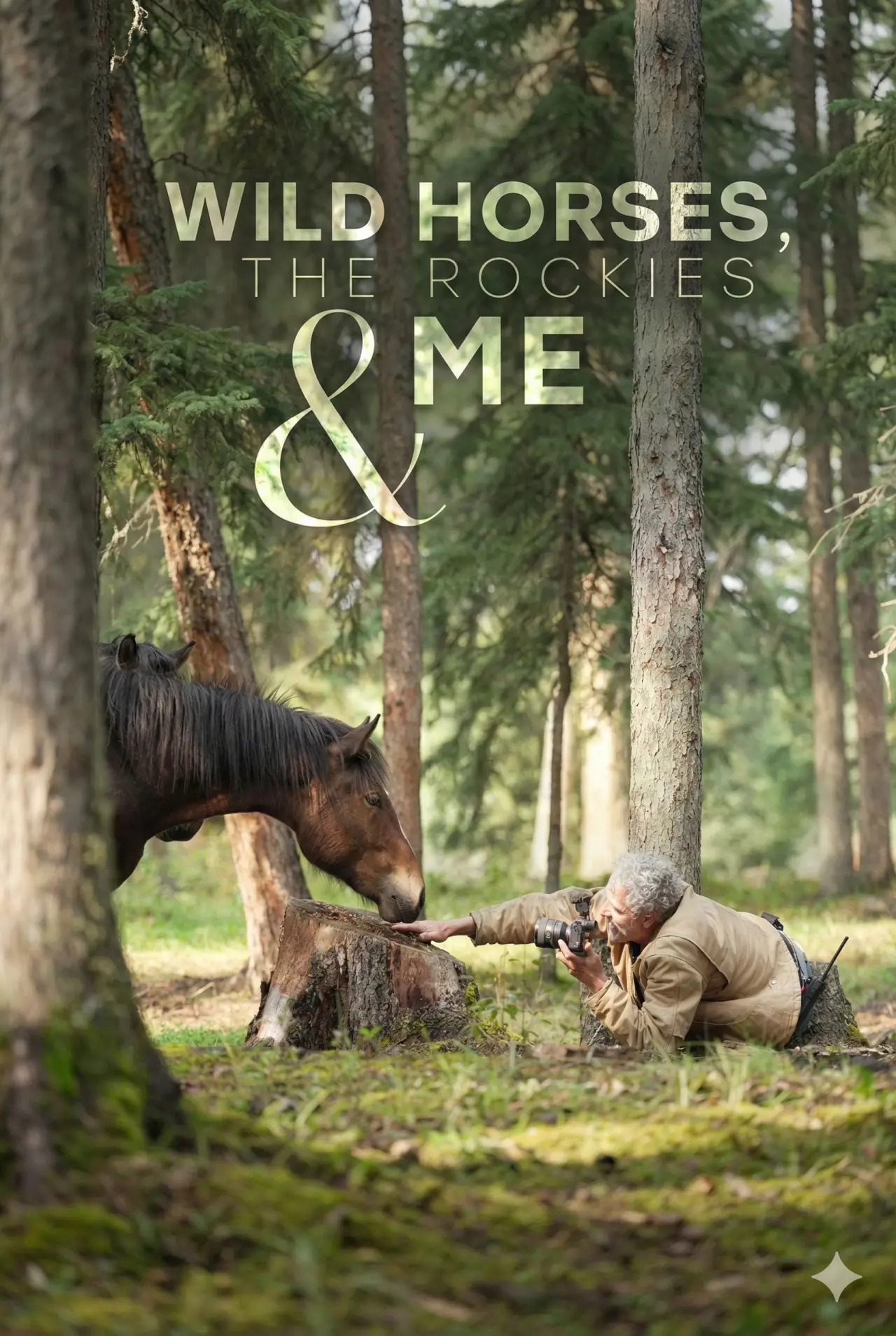 Movie poster "Wild Horses, the Rockies and Me"
