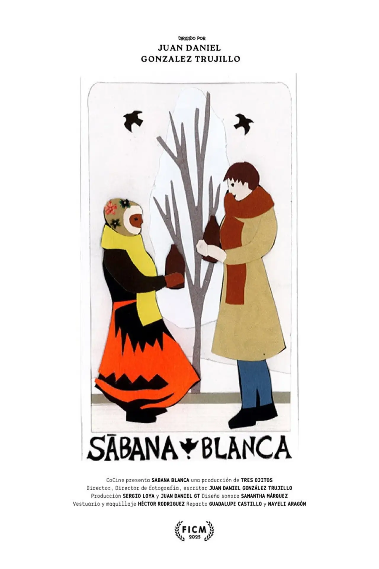 Movie poster "Sábana blanca"