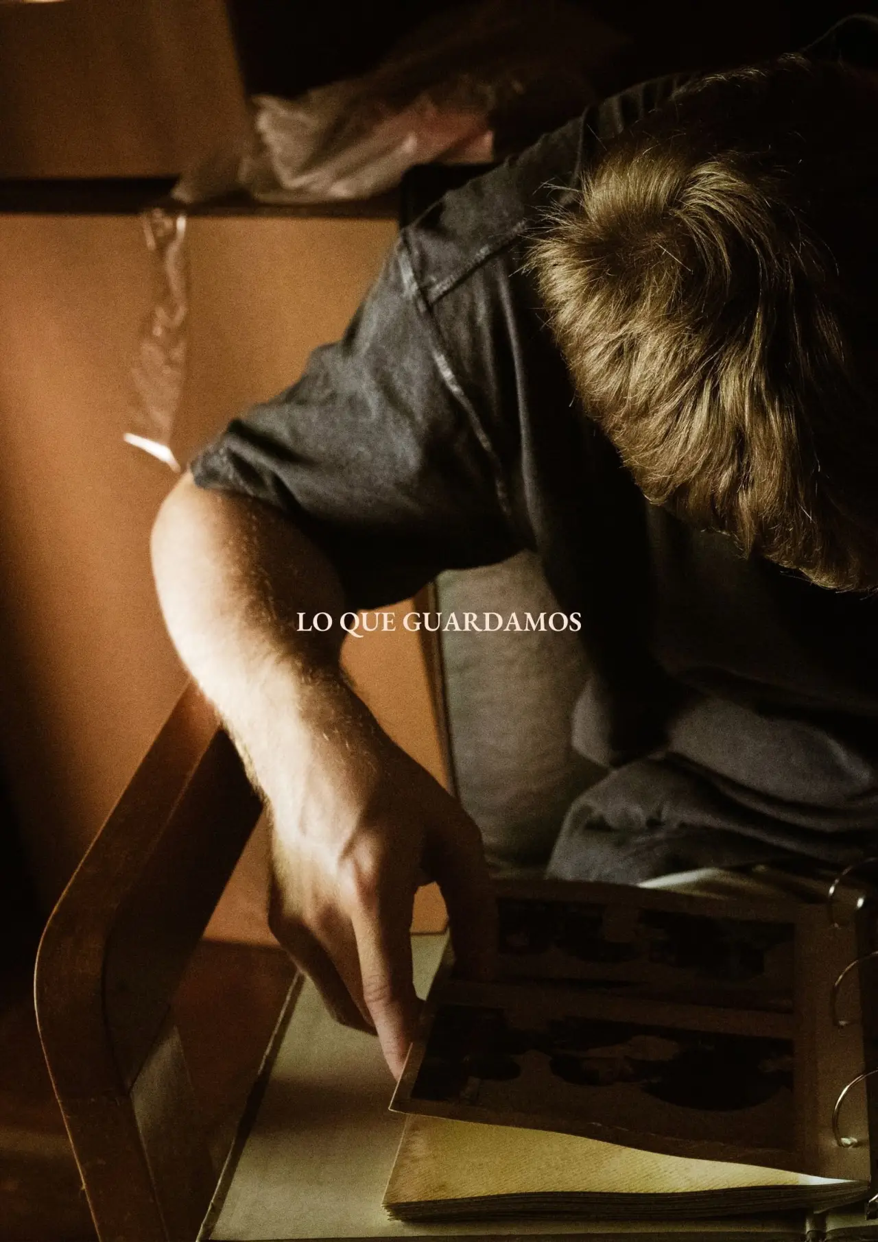 Movie poster "Lo que guardamos"
