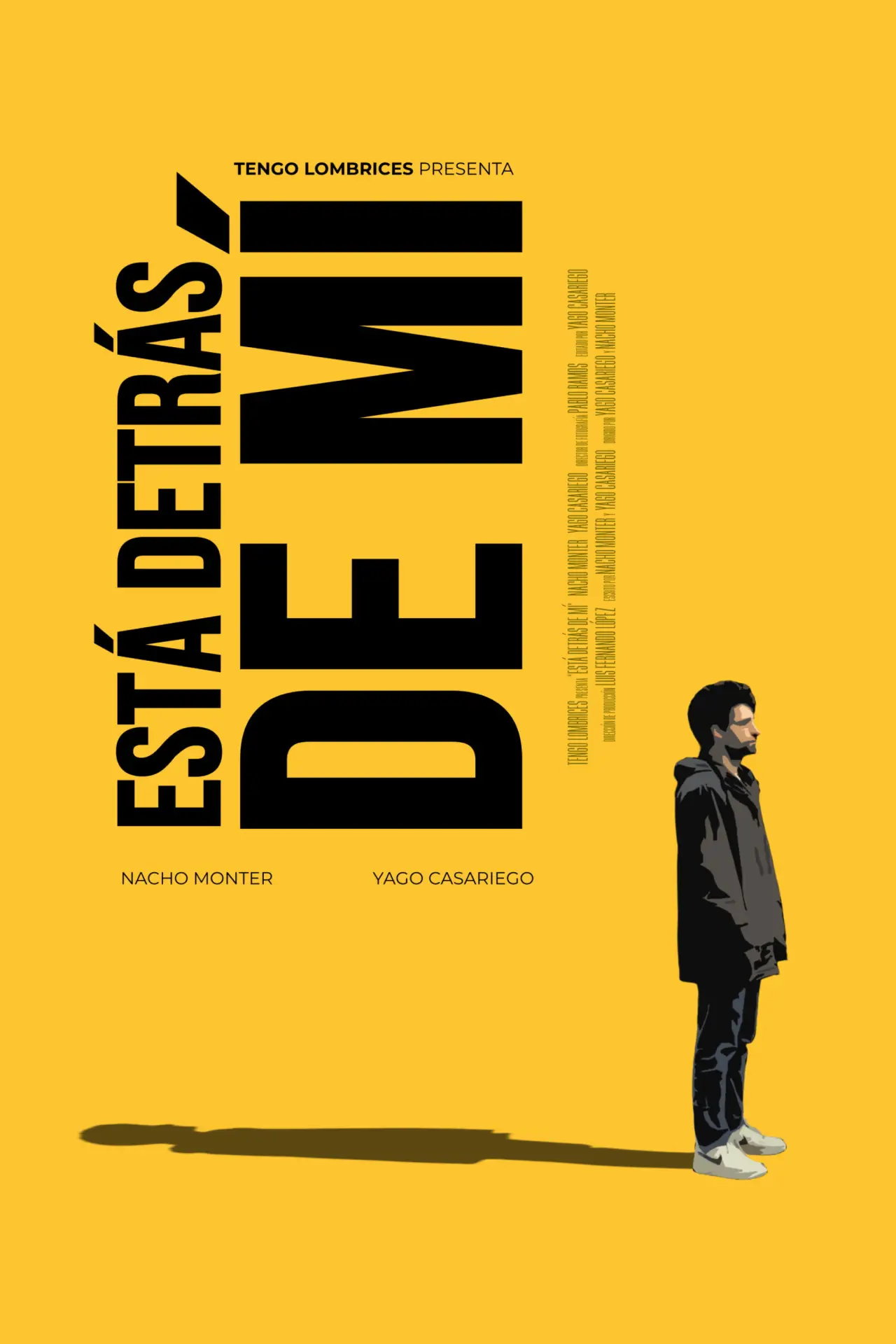 Movie poster "Está Detrás de Mí"