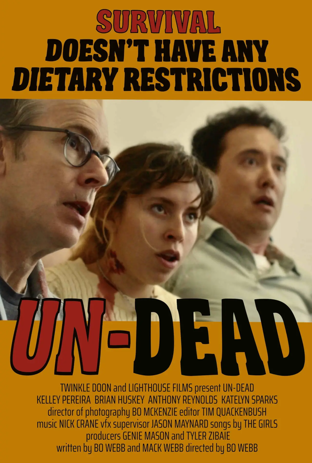 Movie poster "UN-DEAD"