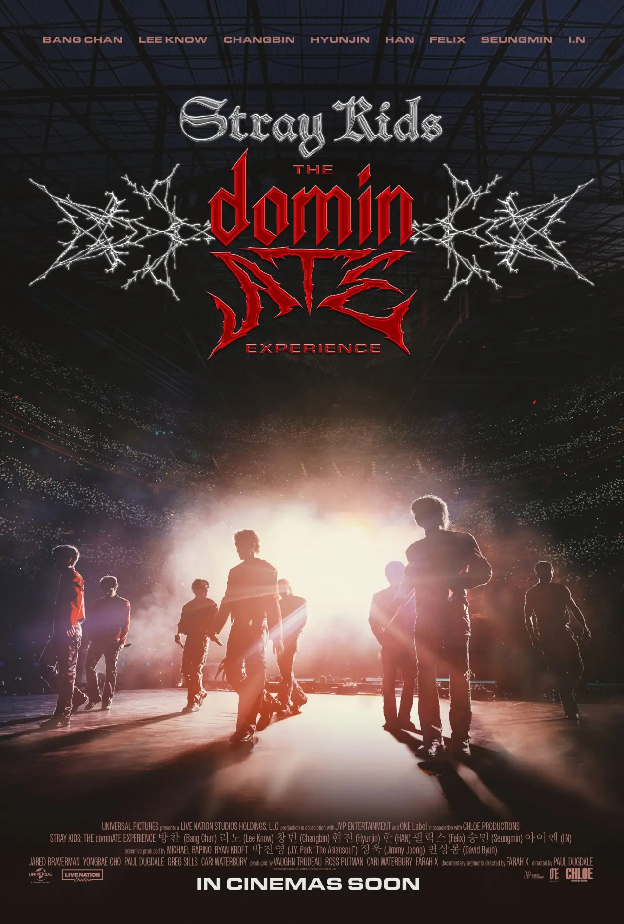 Movie poster "Stray Kids: The dominATE Experience"