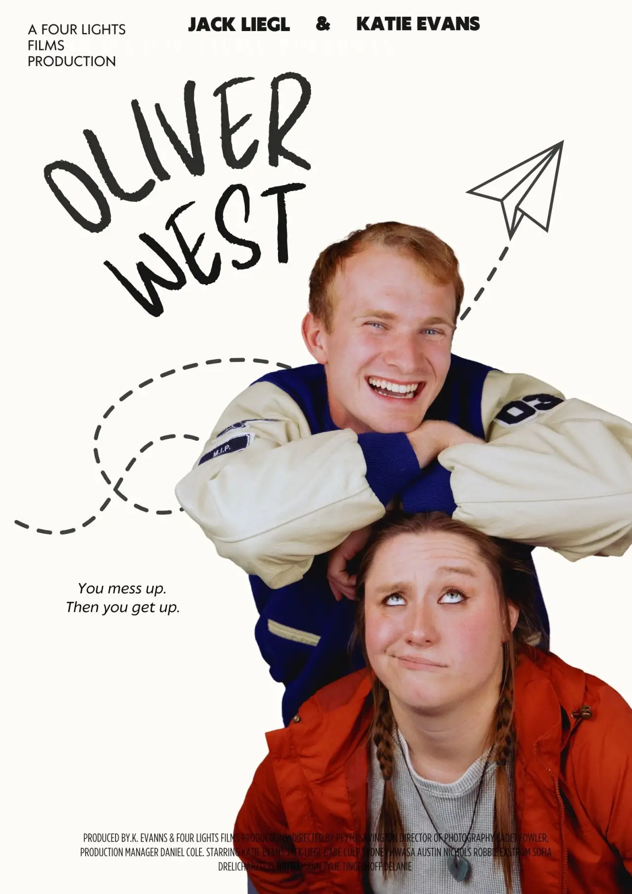 Movie poster "Oliver West"