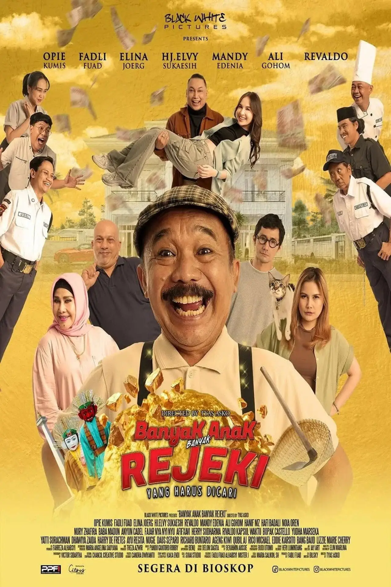 Movie poster "Banyak Anak Banyak Rejeki yang Harus Dicari"