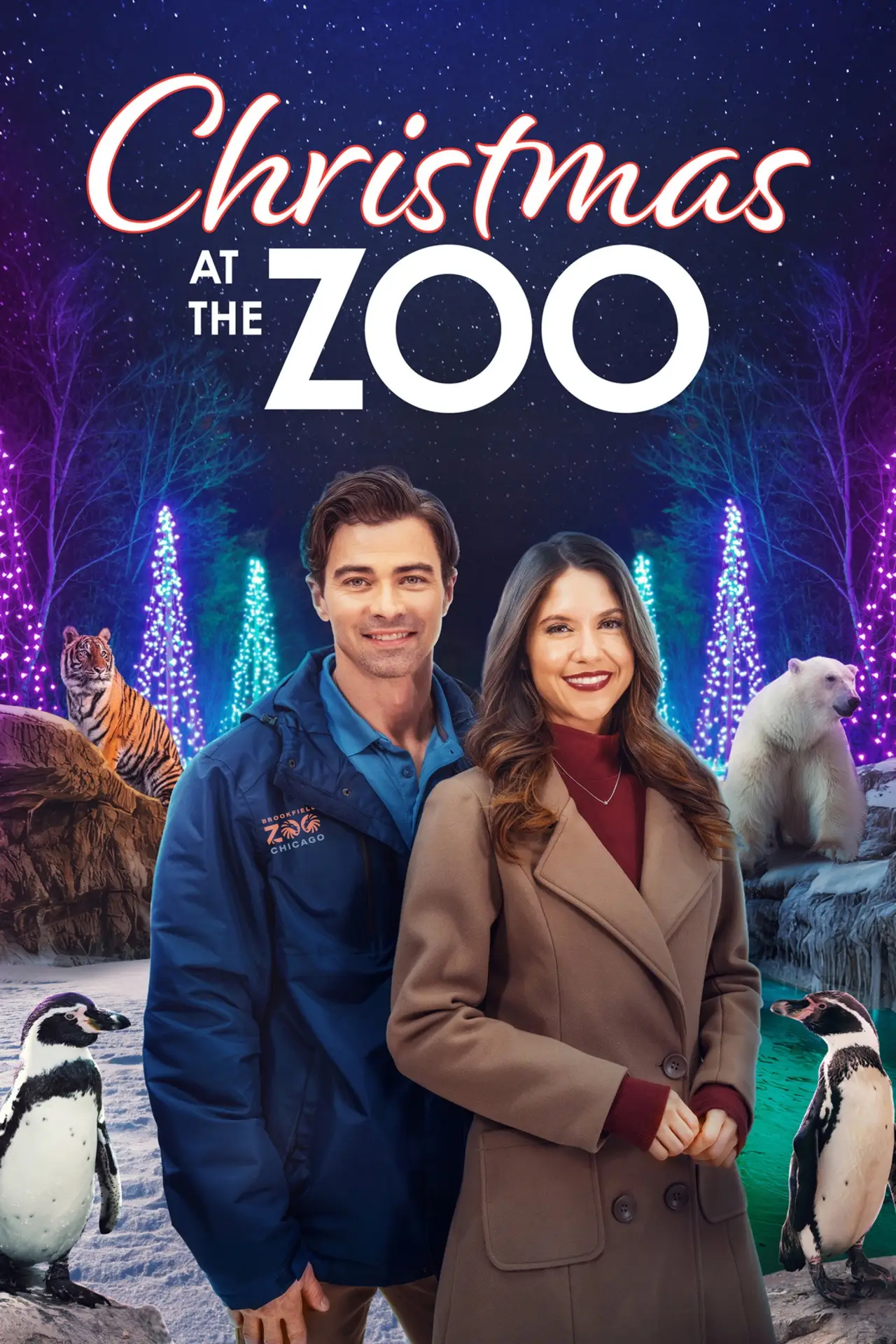 Movie poster "Christmas at the Zoo"