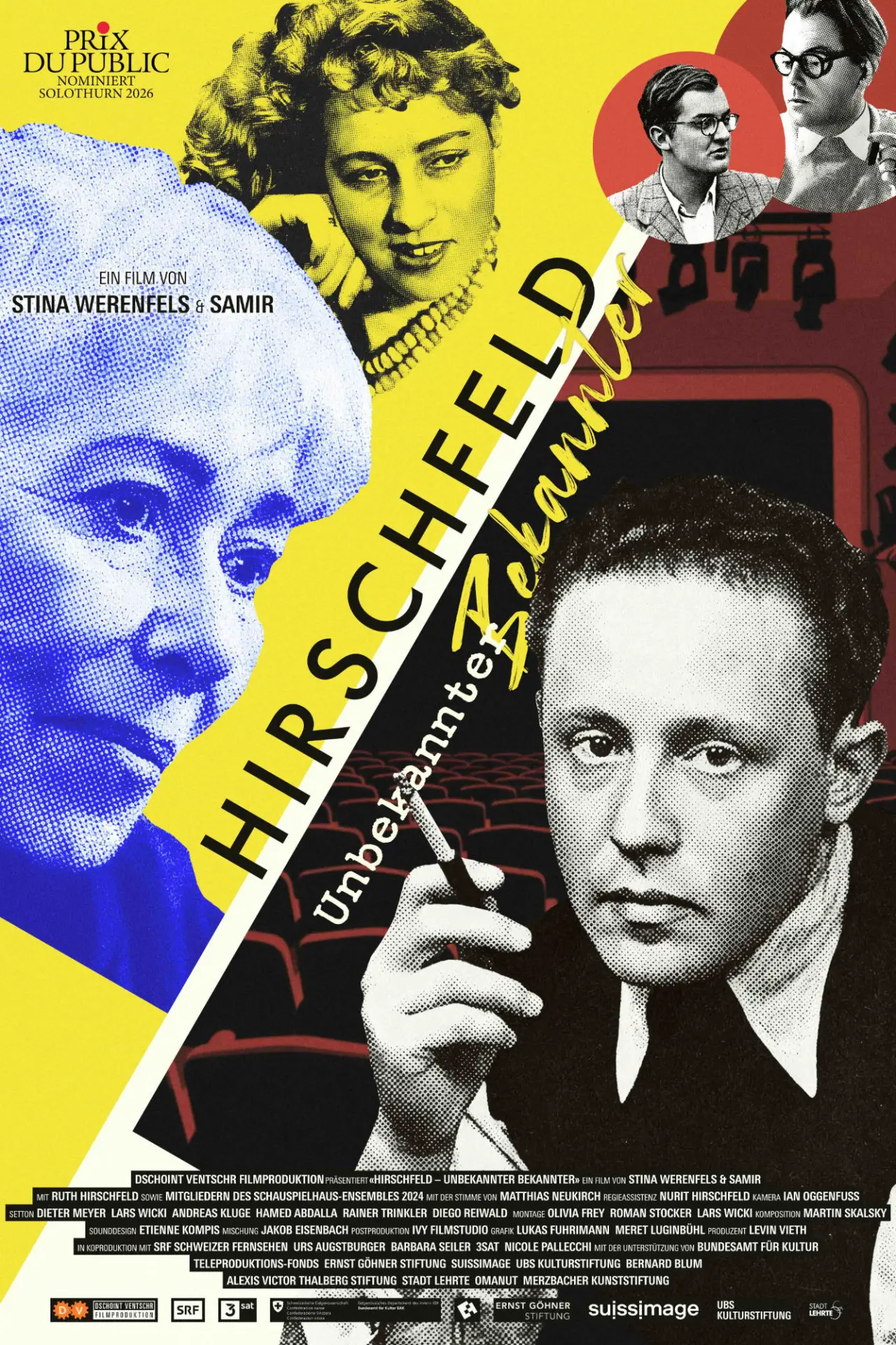 Movie poster "Hirschfeld – The Unknown Known"