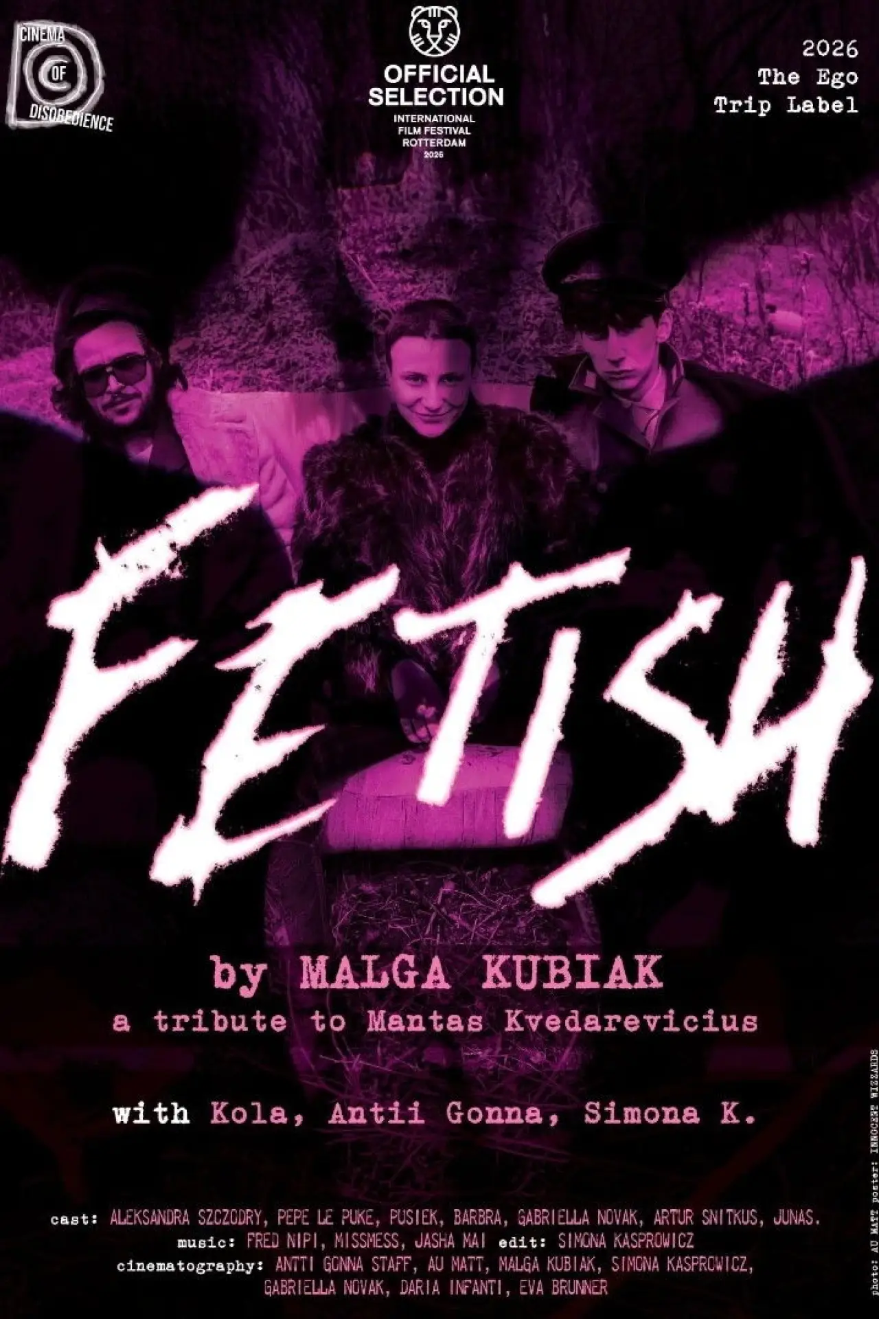 Movie poster "FETISH"